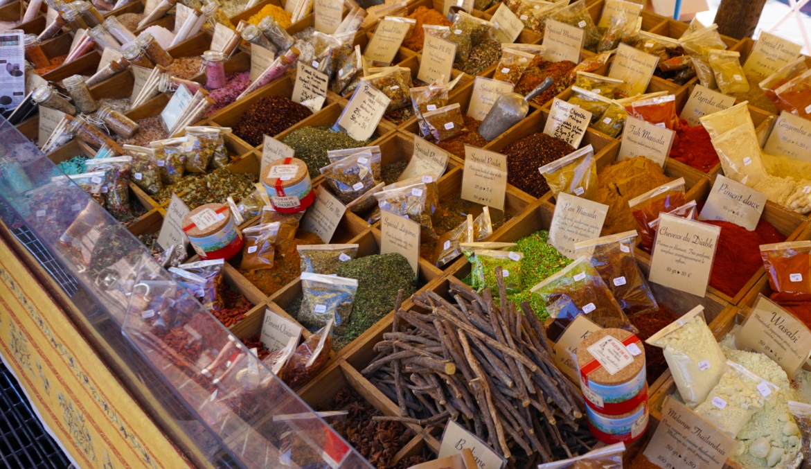 Market Spices Nice France Market Spices Nice France
