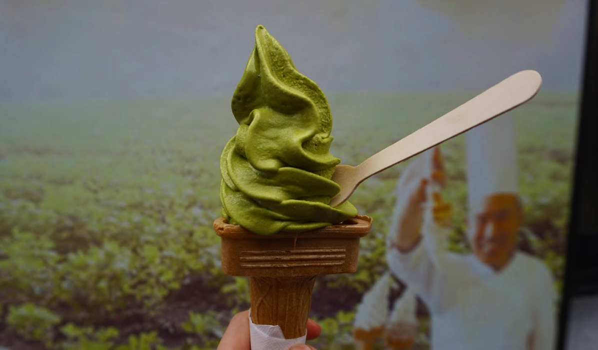 Matcha ice cream