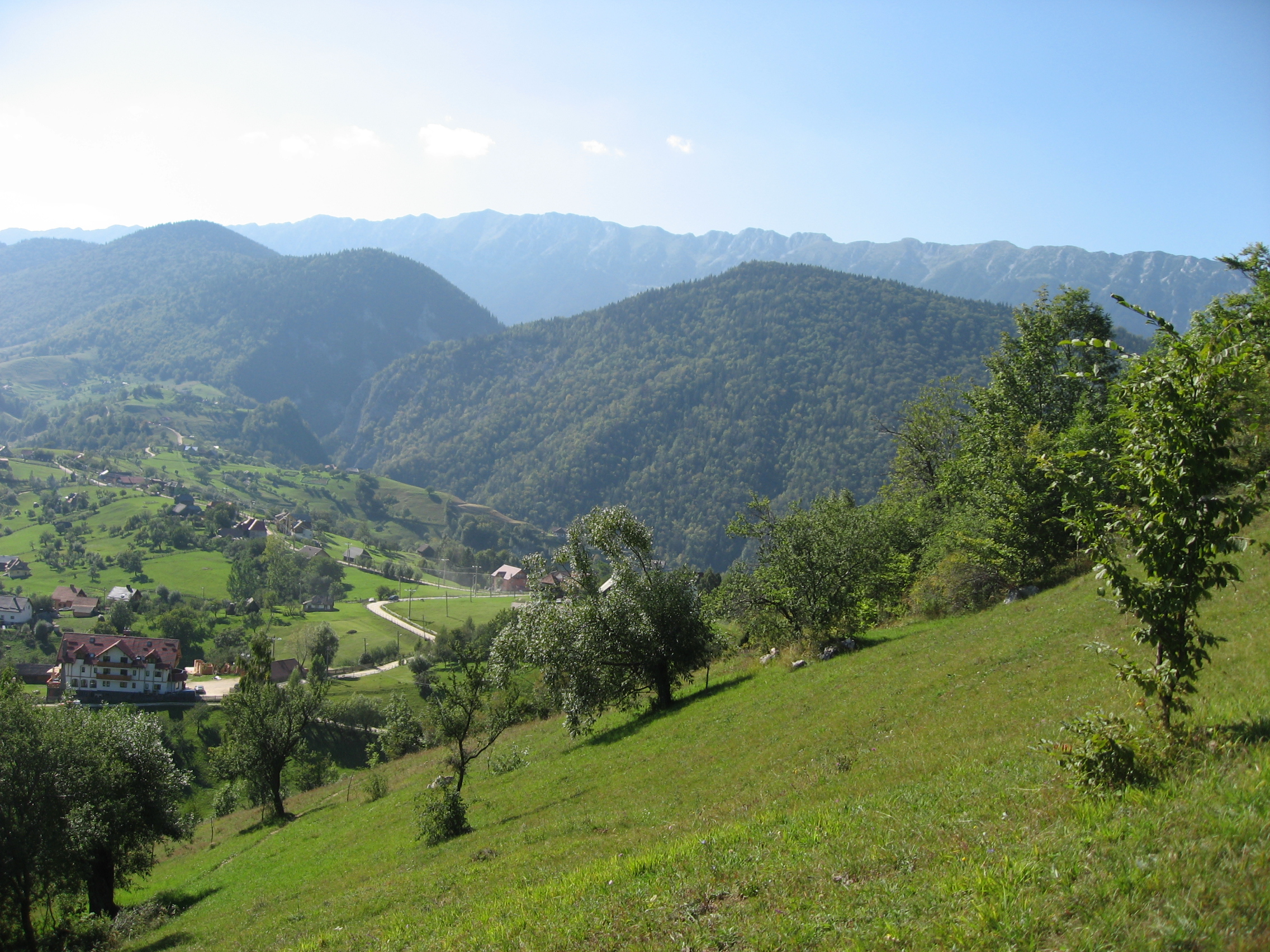 Moieciu View Romania Moieciu View Romania
