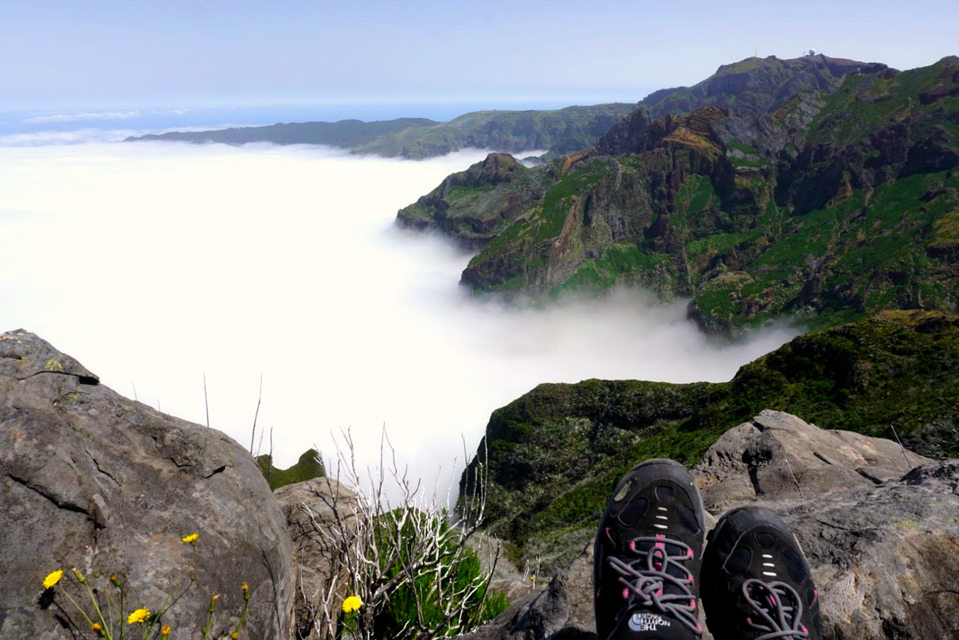 Madeira Pico Ruivo Above Clouds