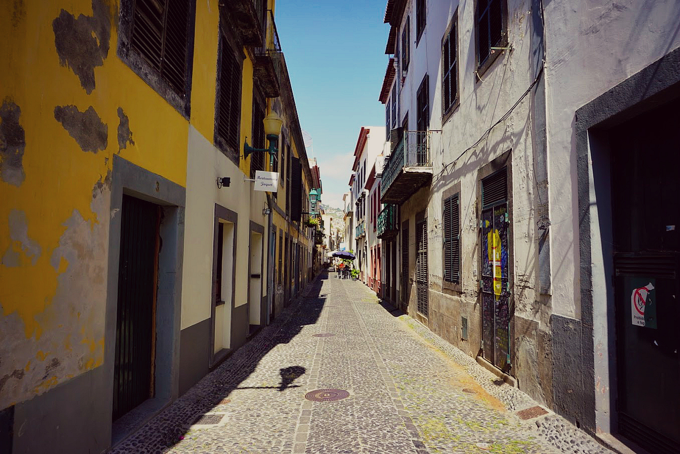 Madeira Weather Old Town Funchal 