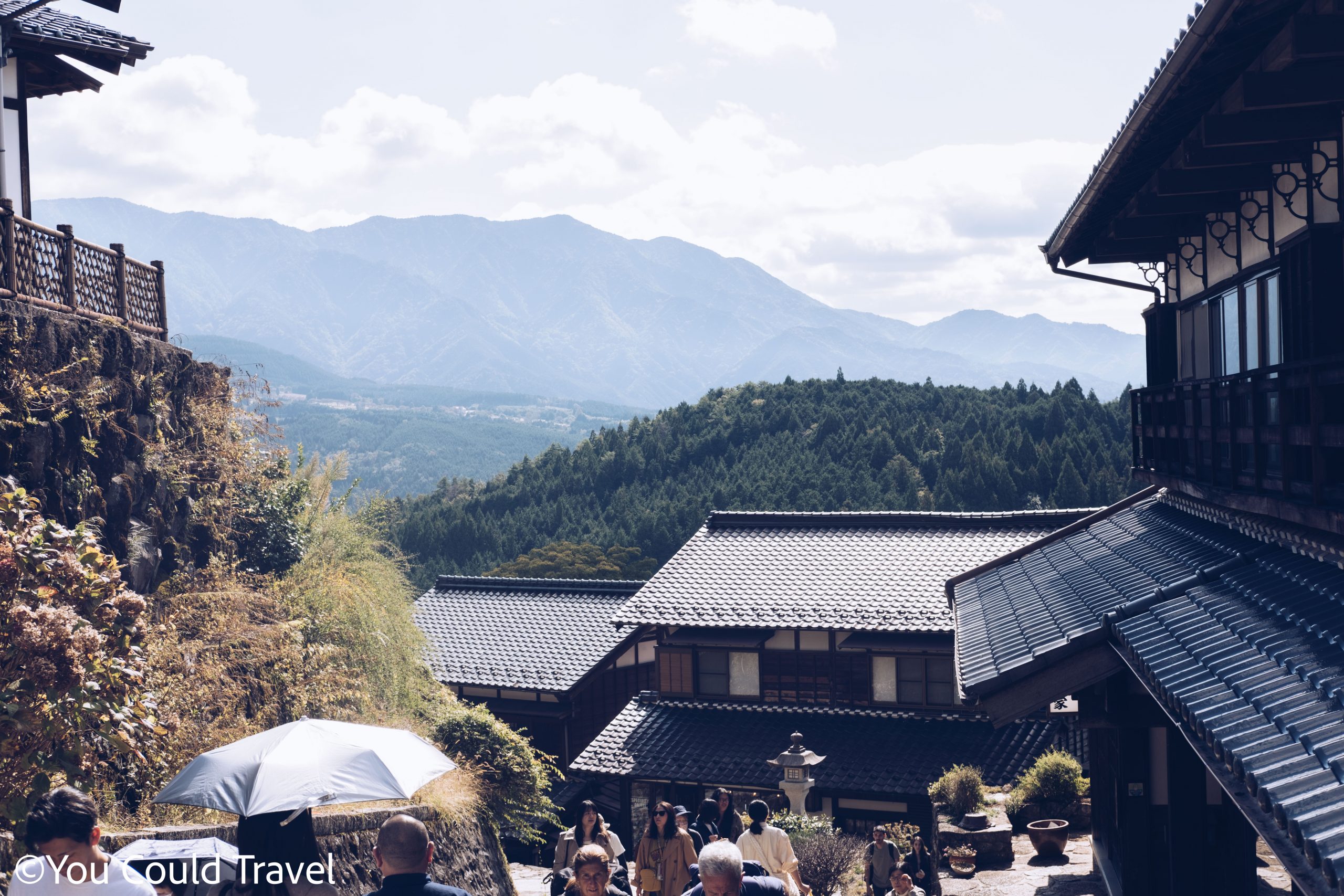 Magome juku surrounded by nature