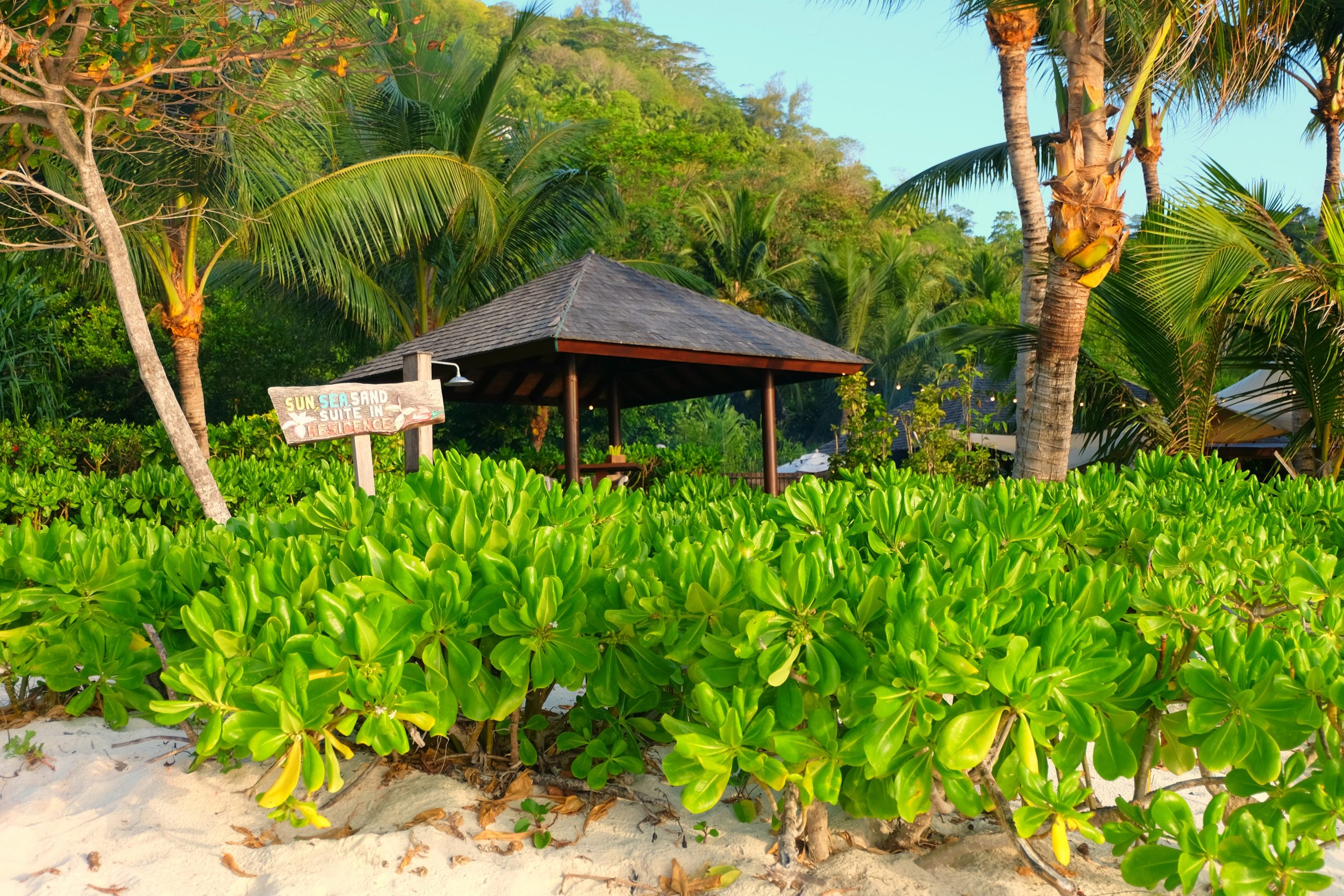 Mahe hut Seychelles