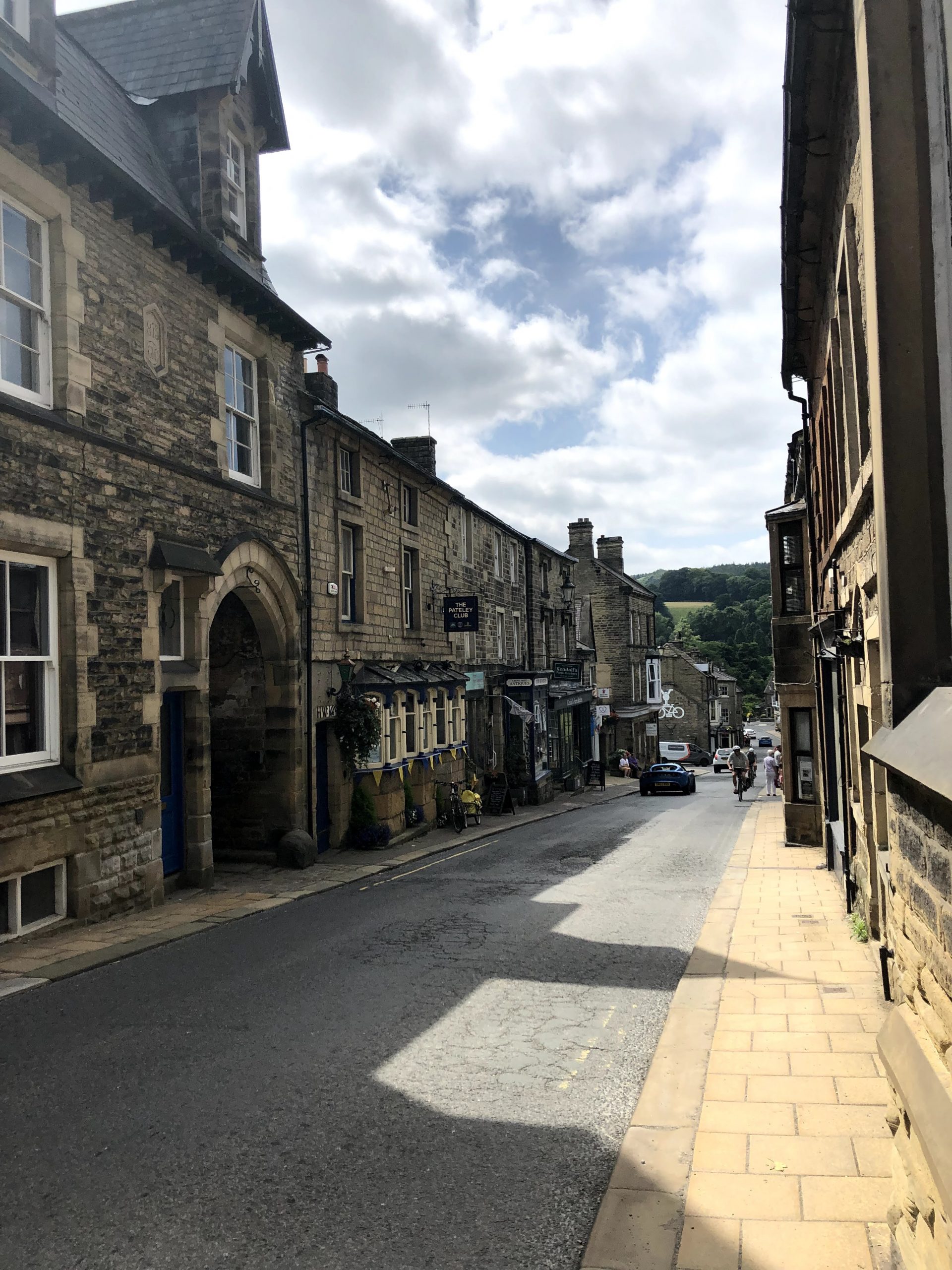 Main high street in Pateley Bridge