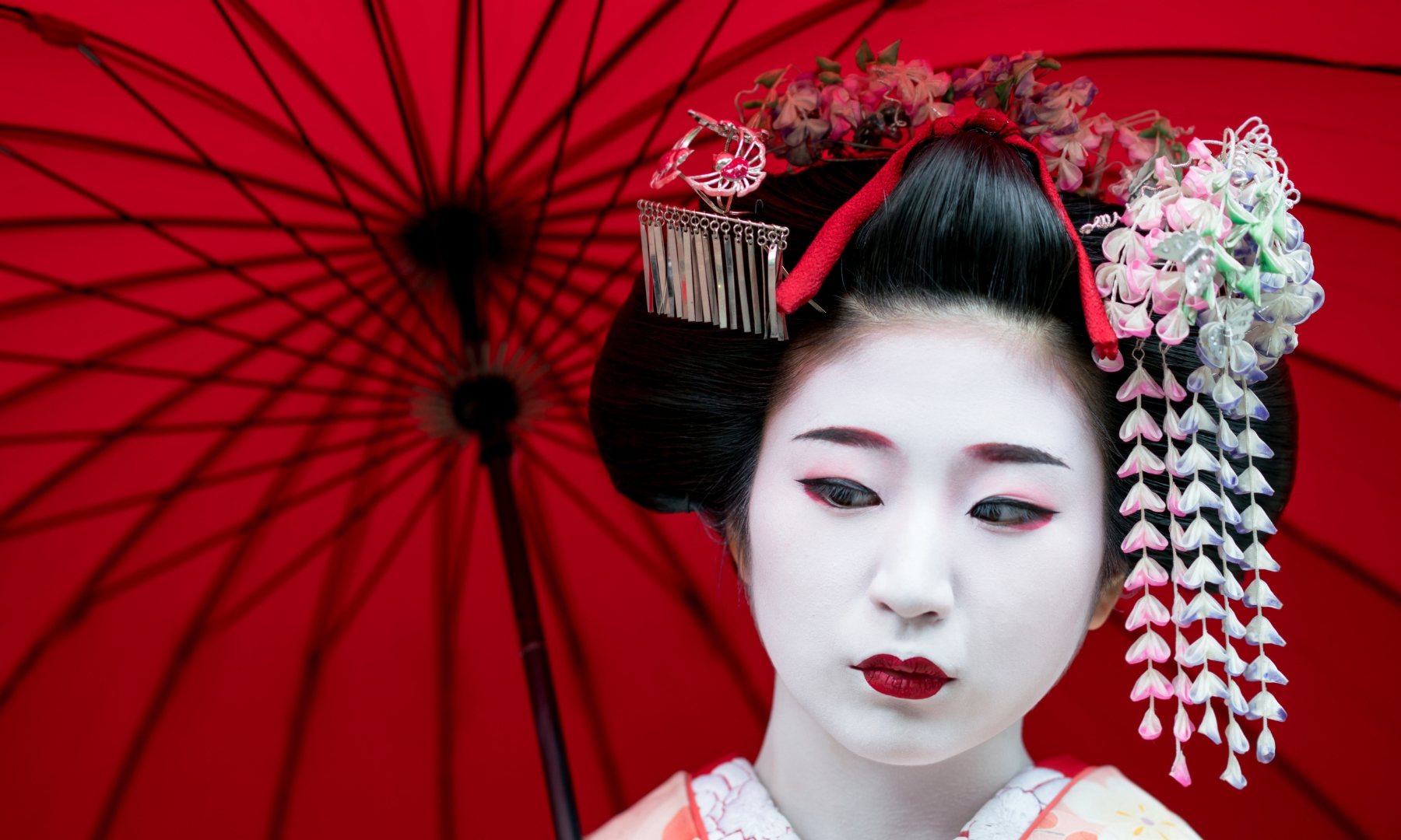 Makeup of a Geisha