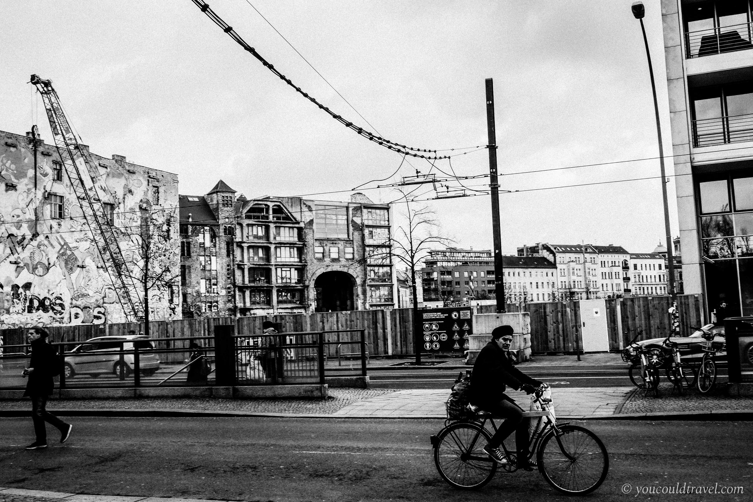 Man on a bike Berlin