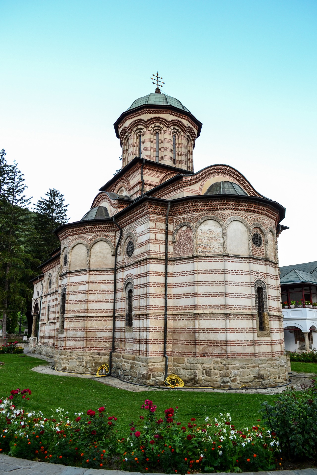 manastirea cozia - located in caciulata-calimanesti romania