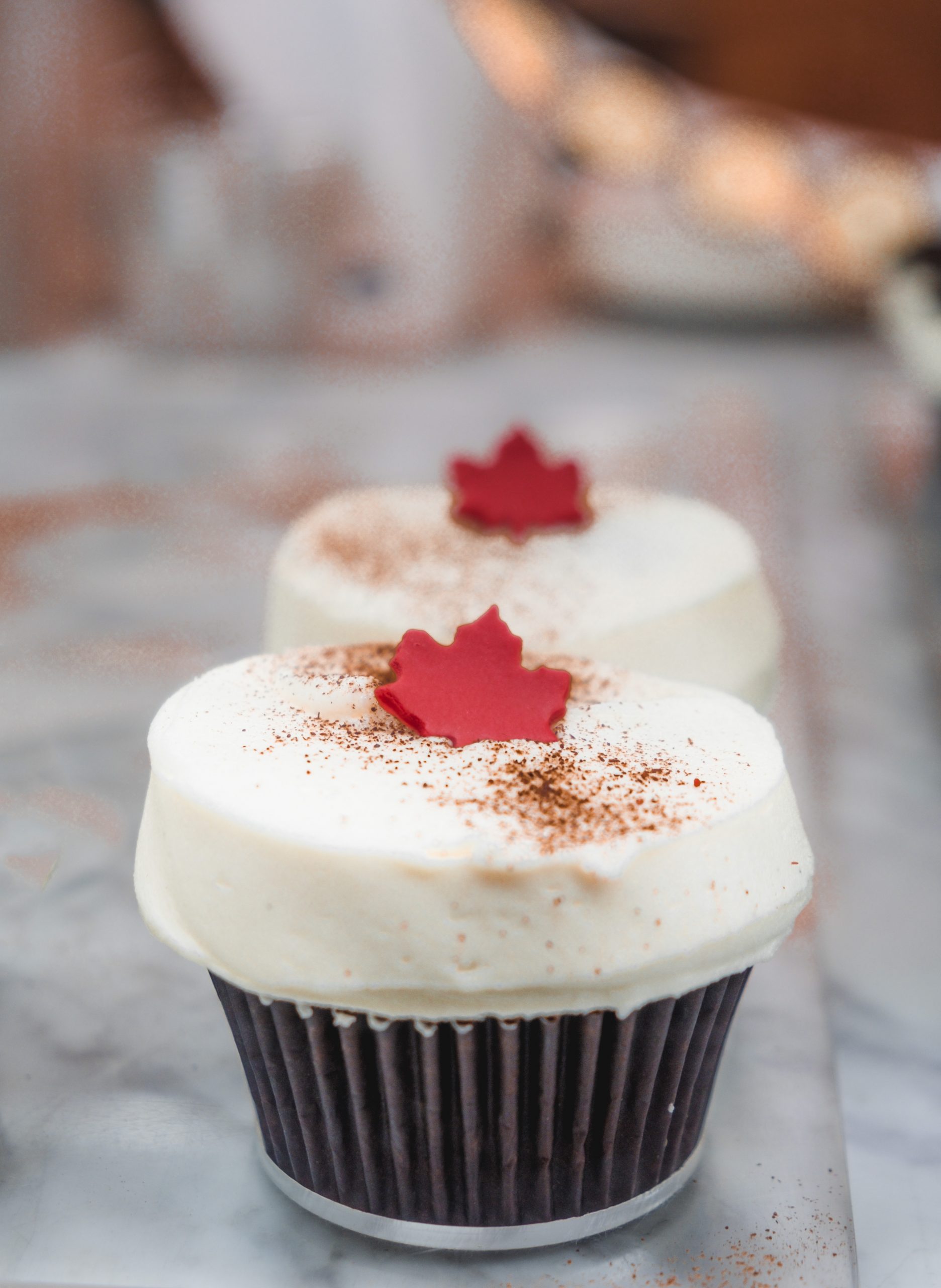 maple cupcakes around ByWard Market Ottawa