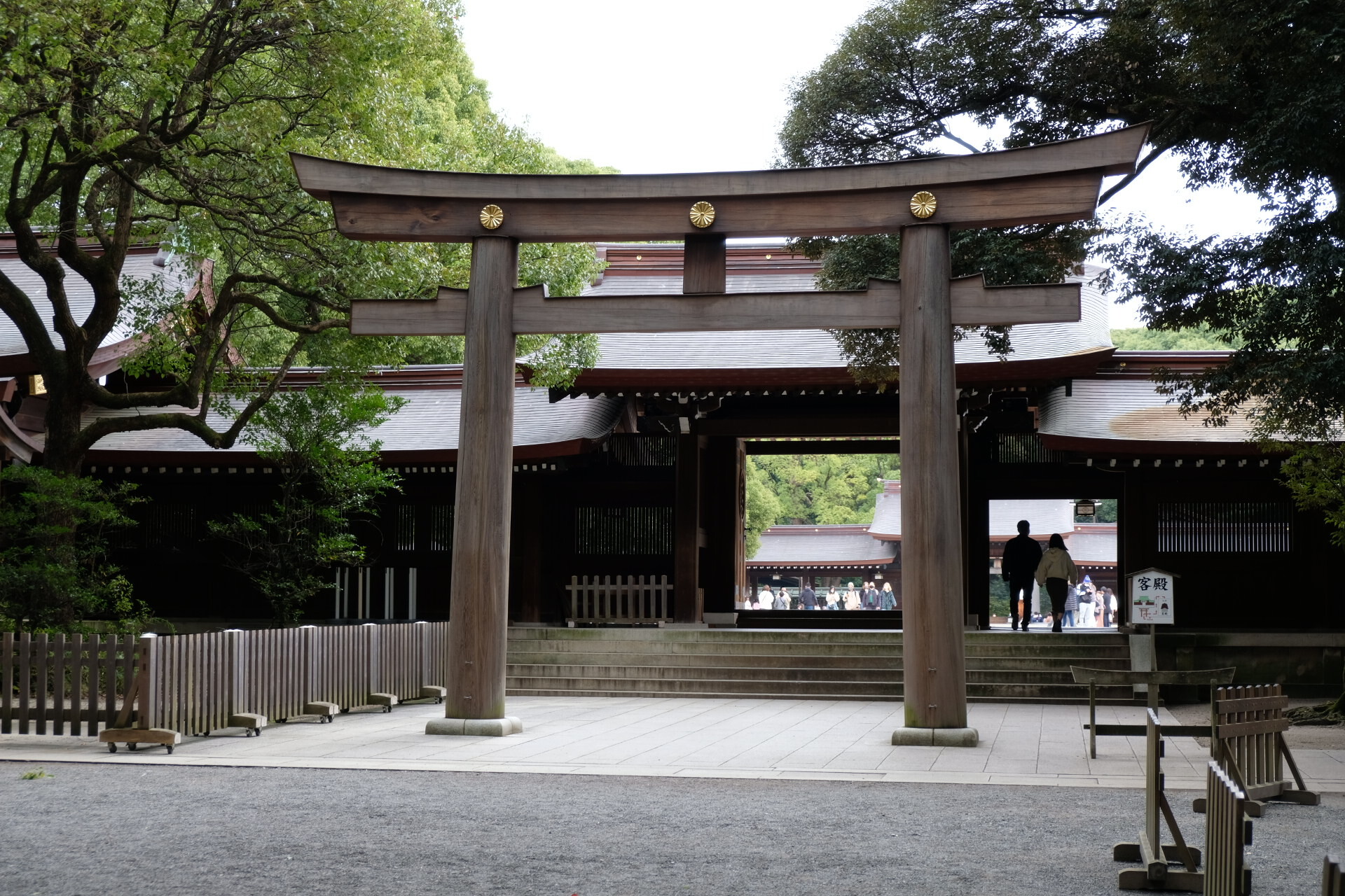 Meiji Jingu in Shibuya Tokyo