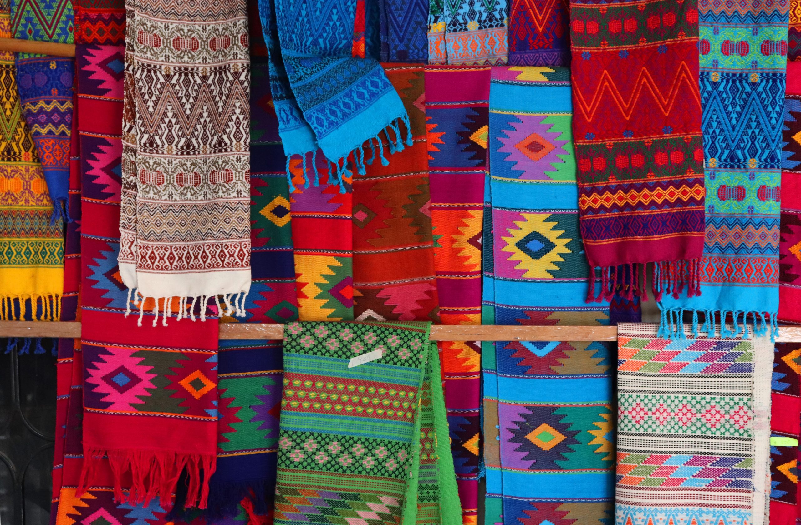 Mexican textiles as souvenirs from Mexico