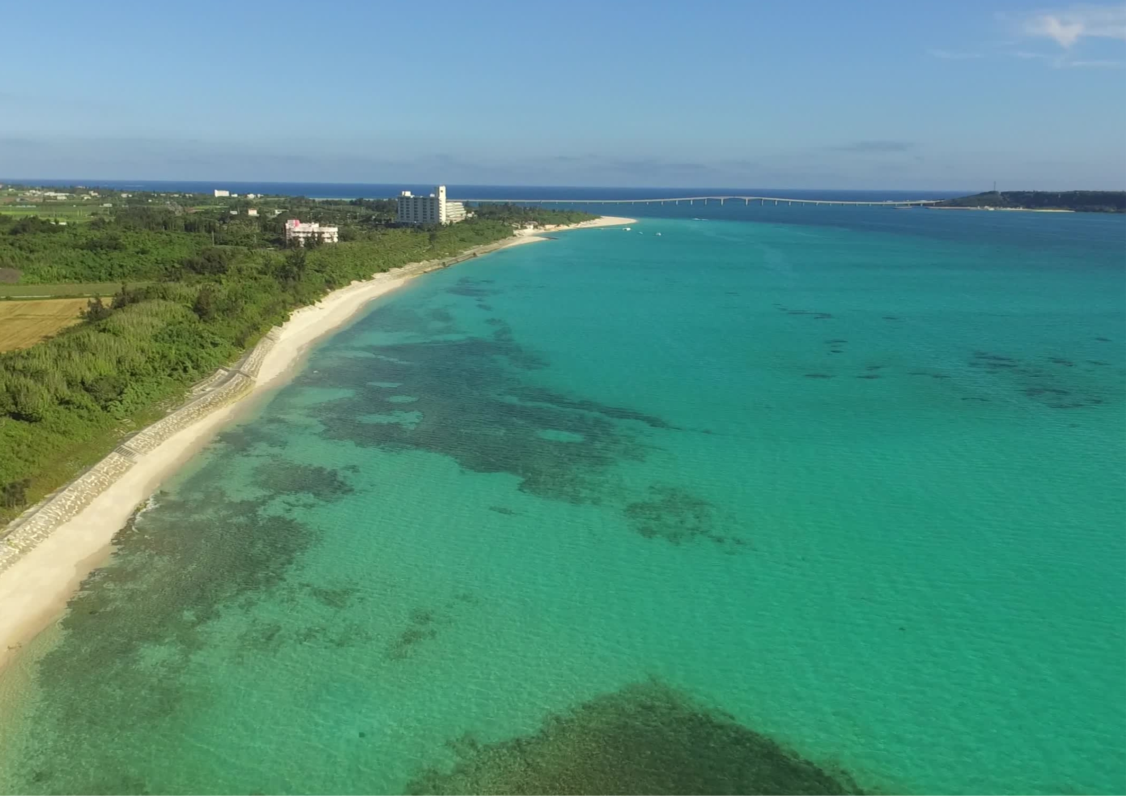 Miyako island in Okinawa