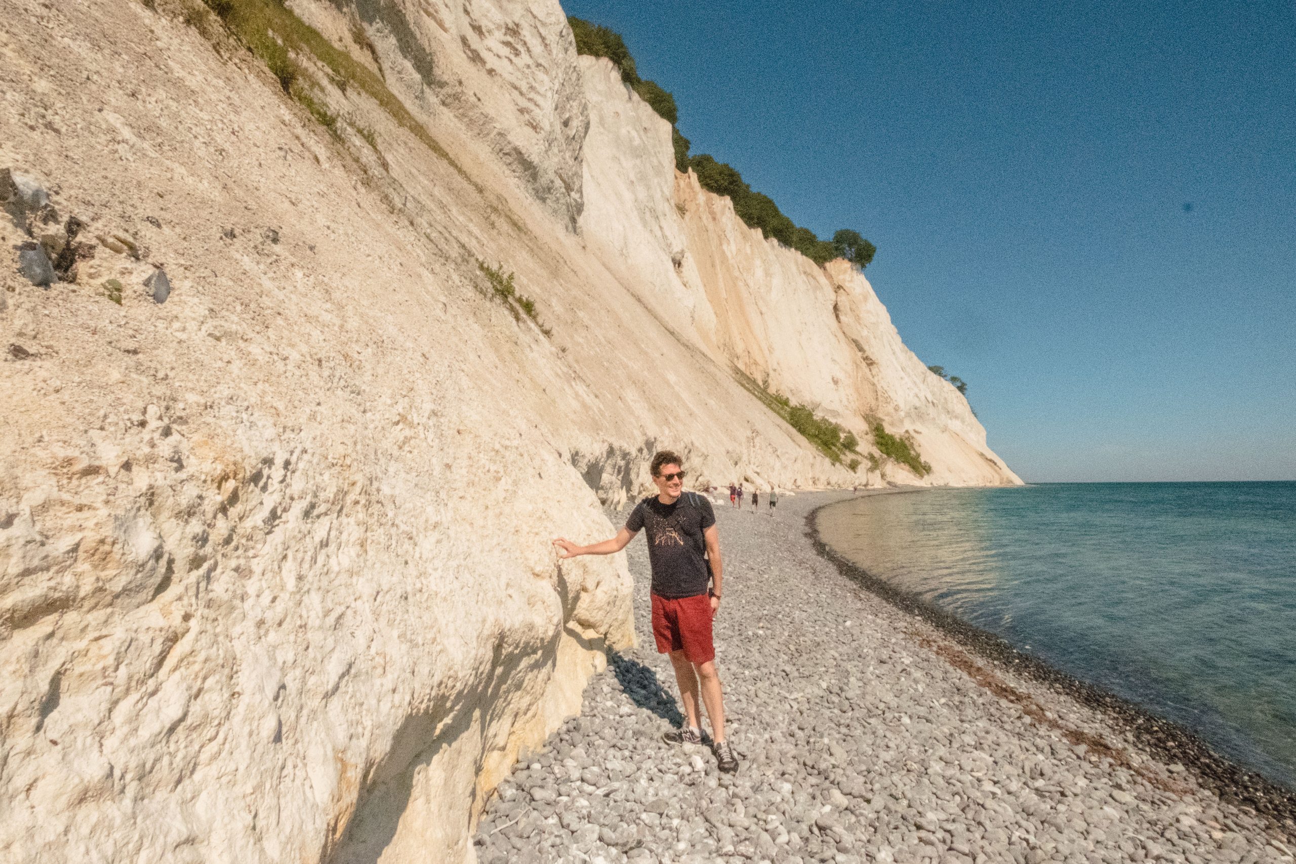 Mons Klint White Cliffs in Denmark