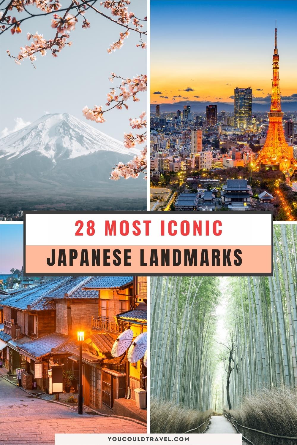 Most iconic Japanese landmarks