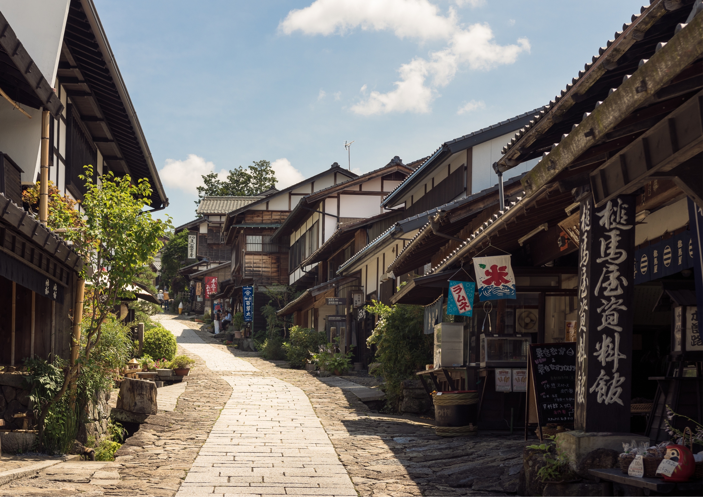 Nakasendo trail in Japan