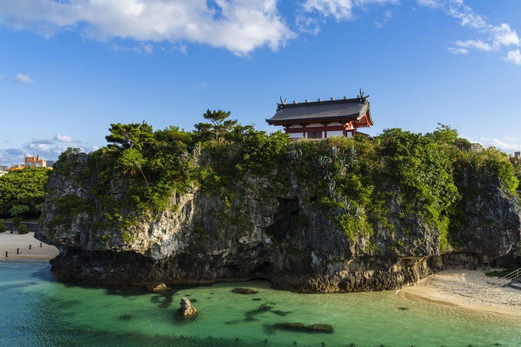 Naminoue shrine in Okinawa main island
