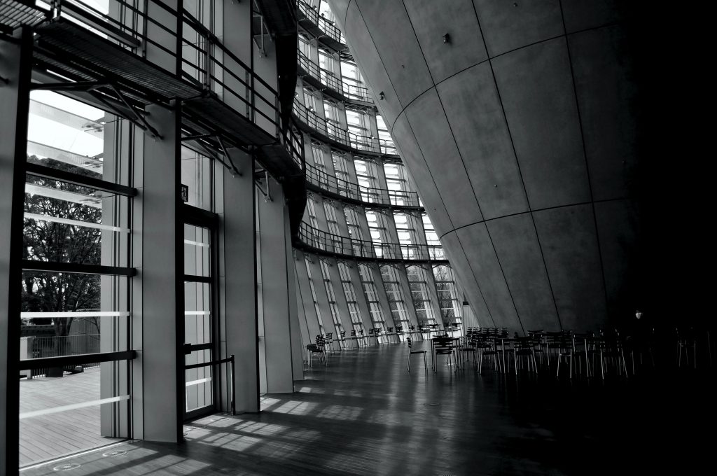 Inside the National Art Center, Tokyo