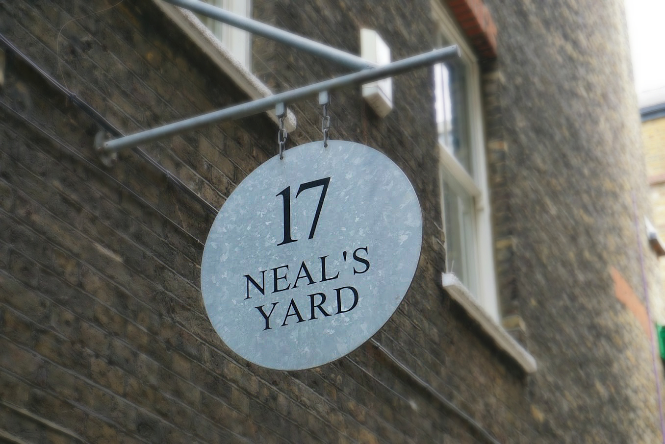 Neals Yard Sign Cour