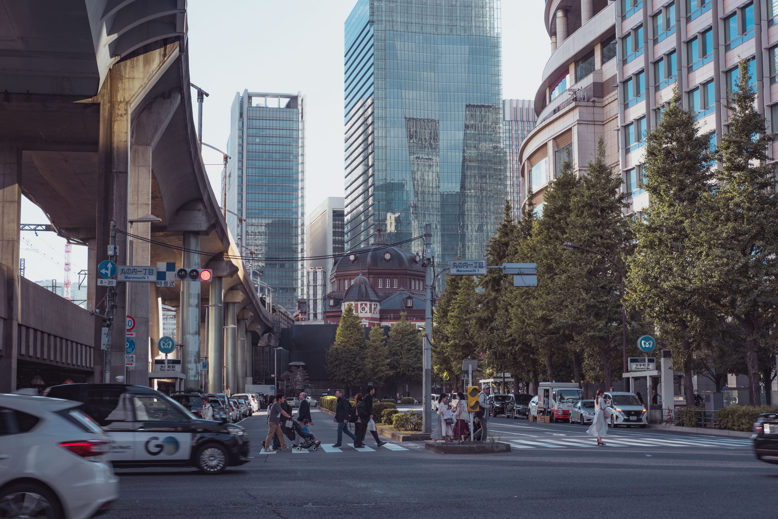 Nihonbashi - near the main Tokyo station