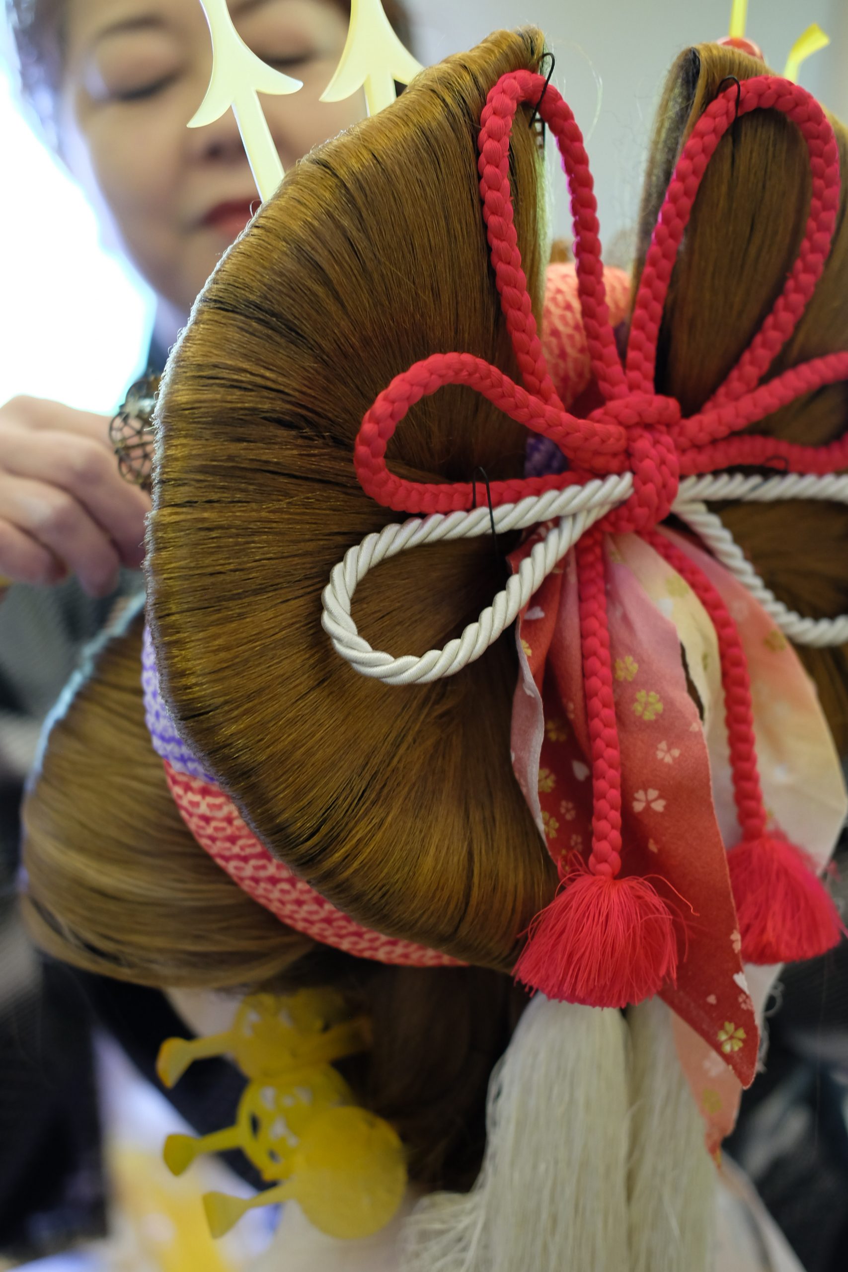 Oiran Experience Hair Decoration Back