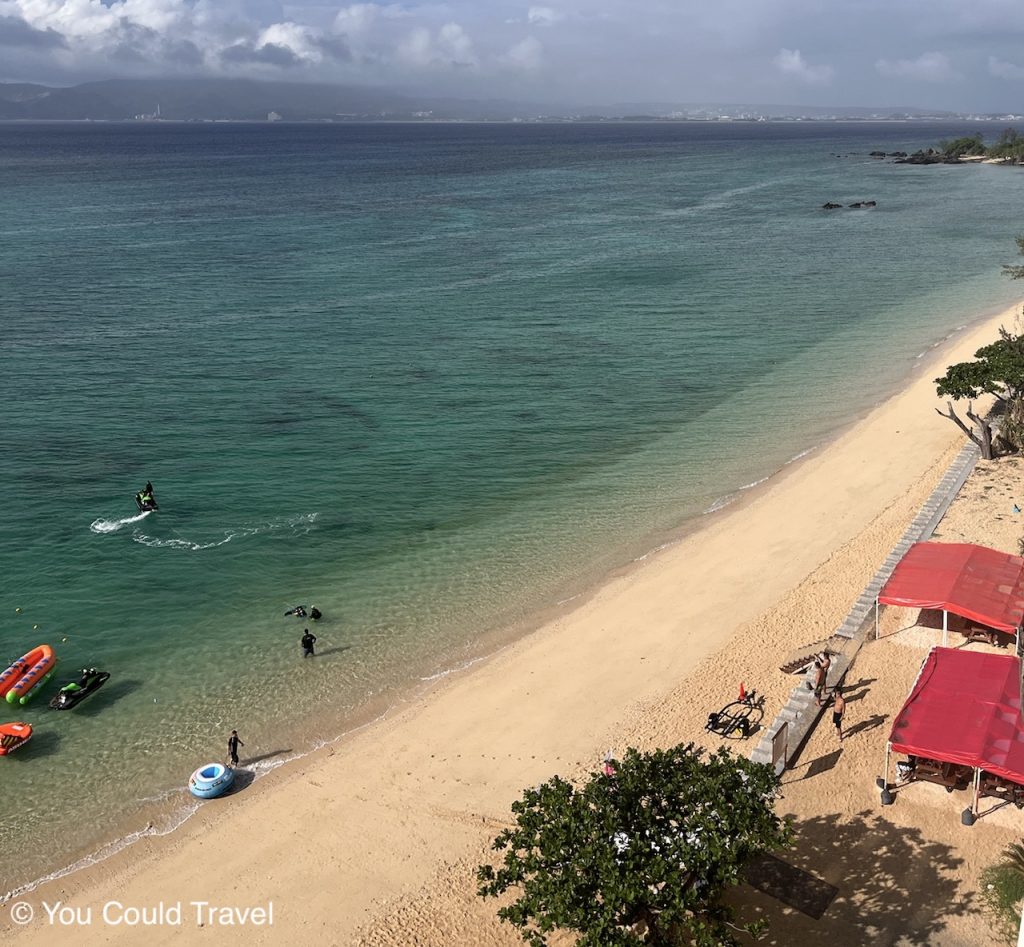 Okinawa Weed Beach from above