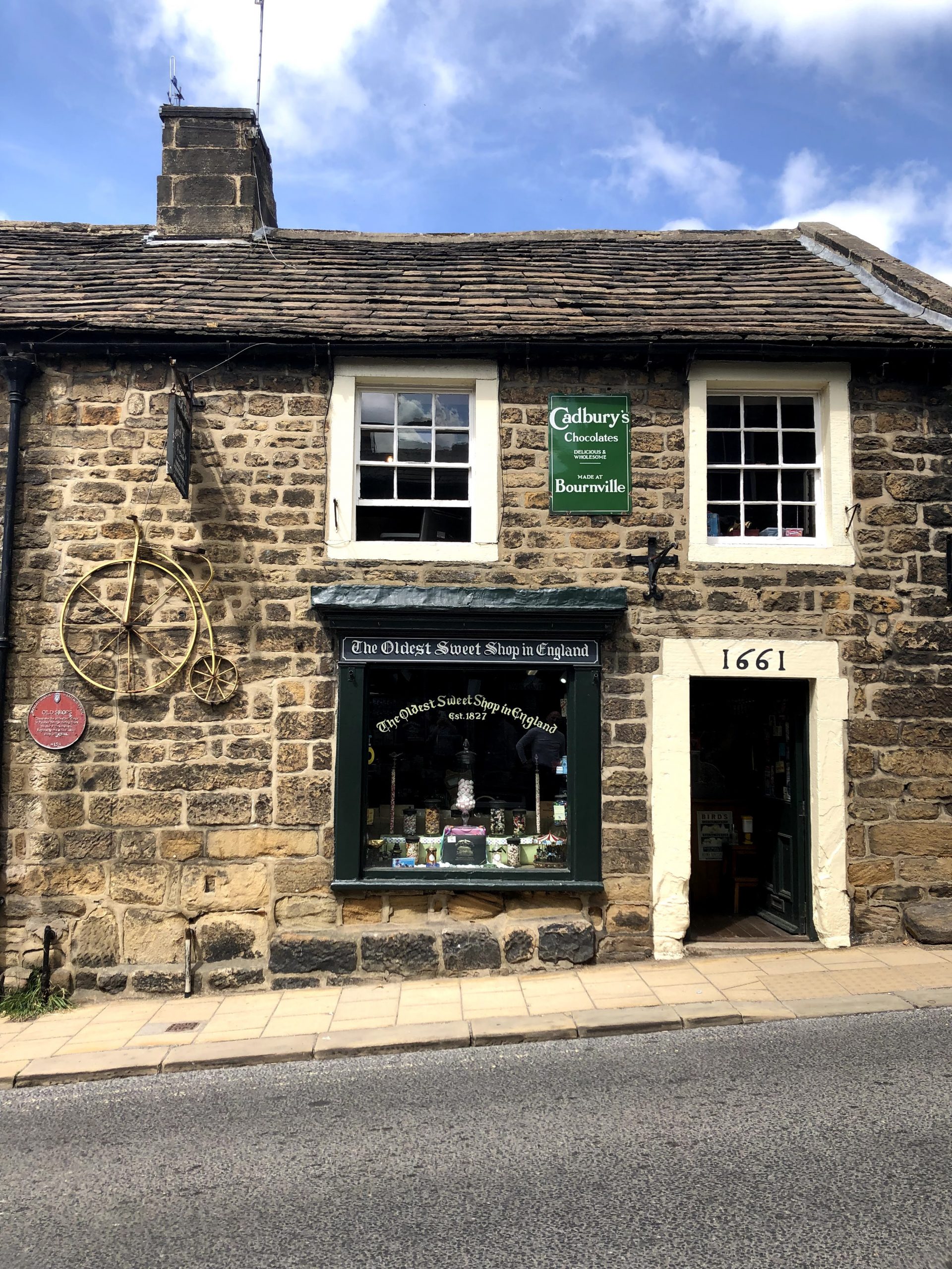 Oldest sweet shop in Pateley Bridge England