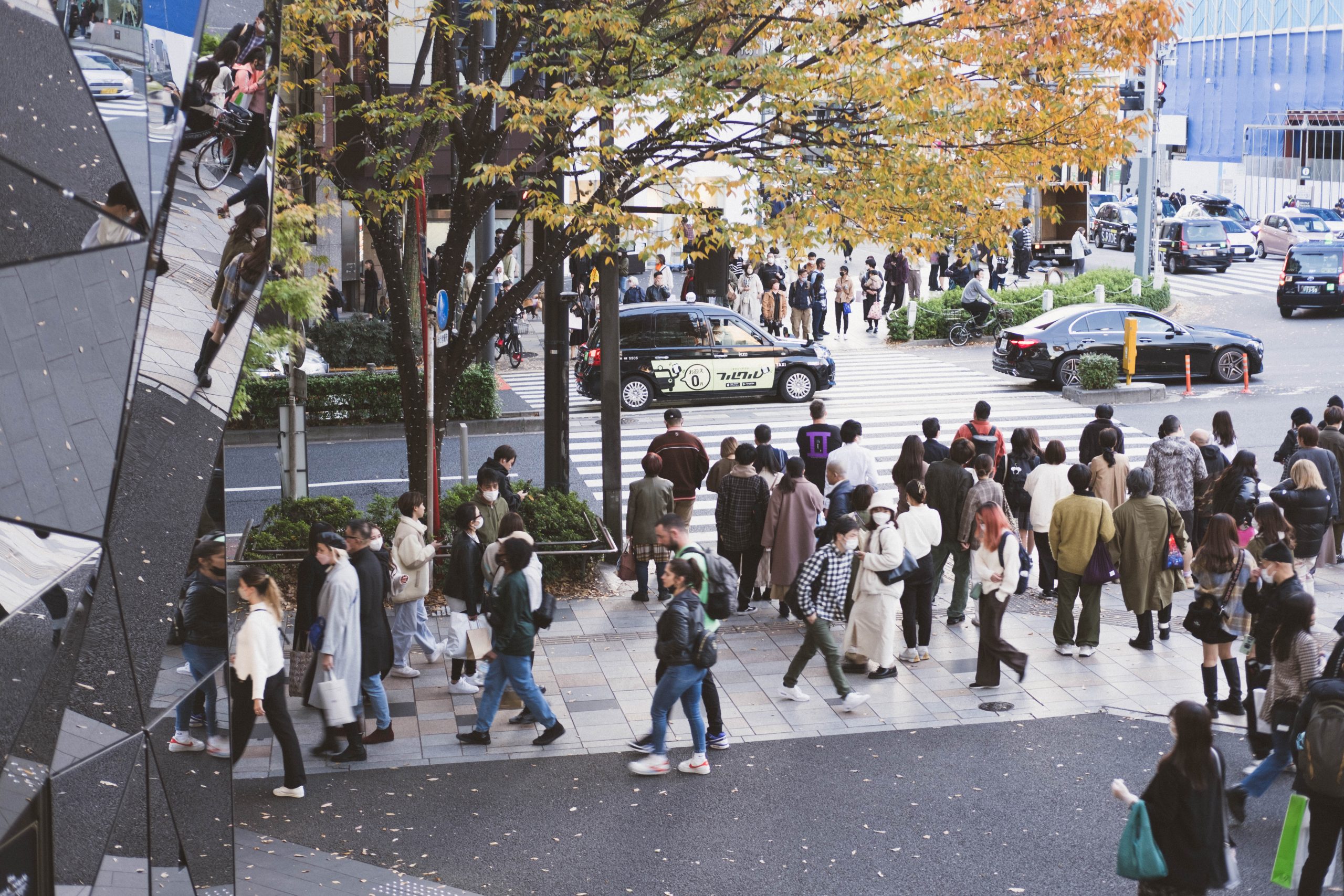 Omotesando Avenue in front of Tokyu Plaza