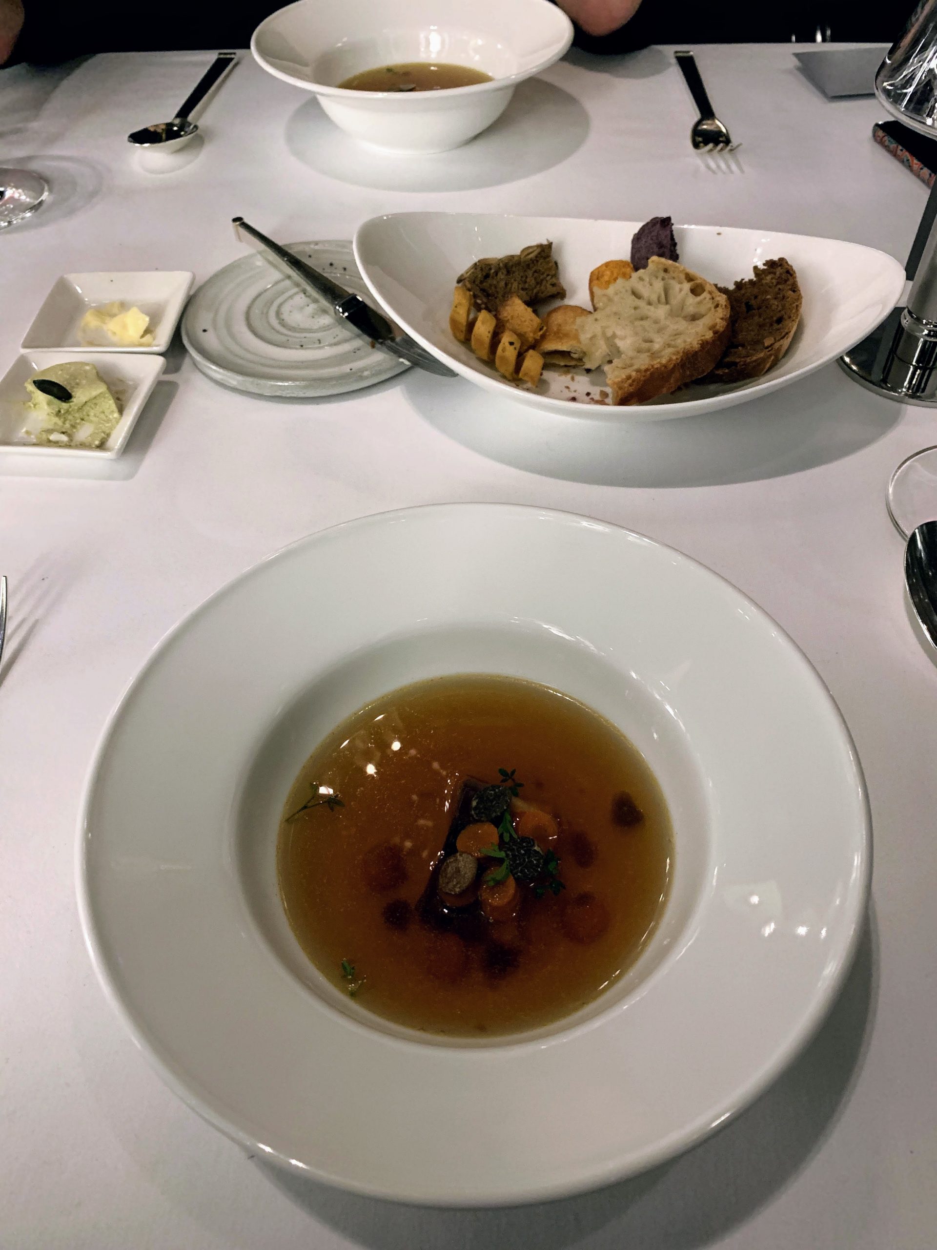 Rooster consommé