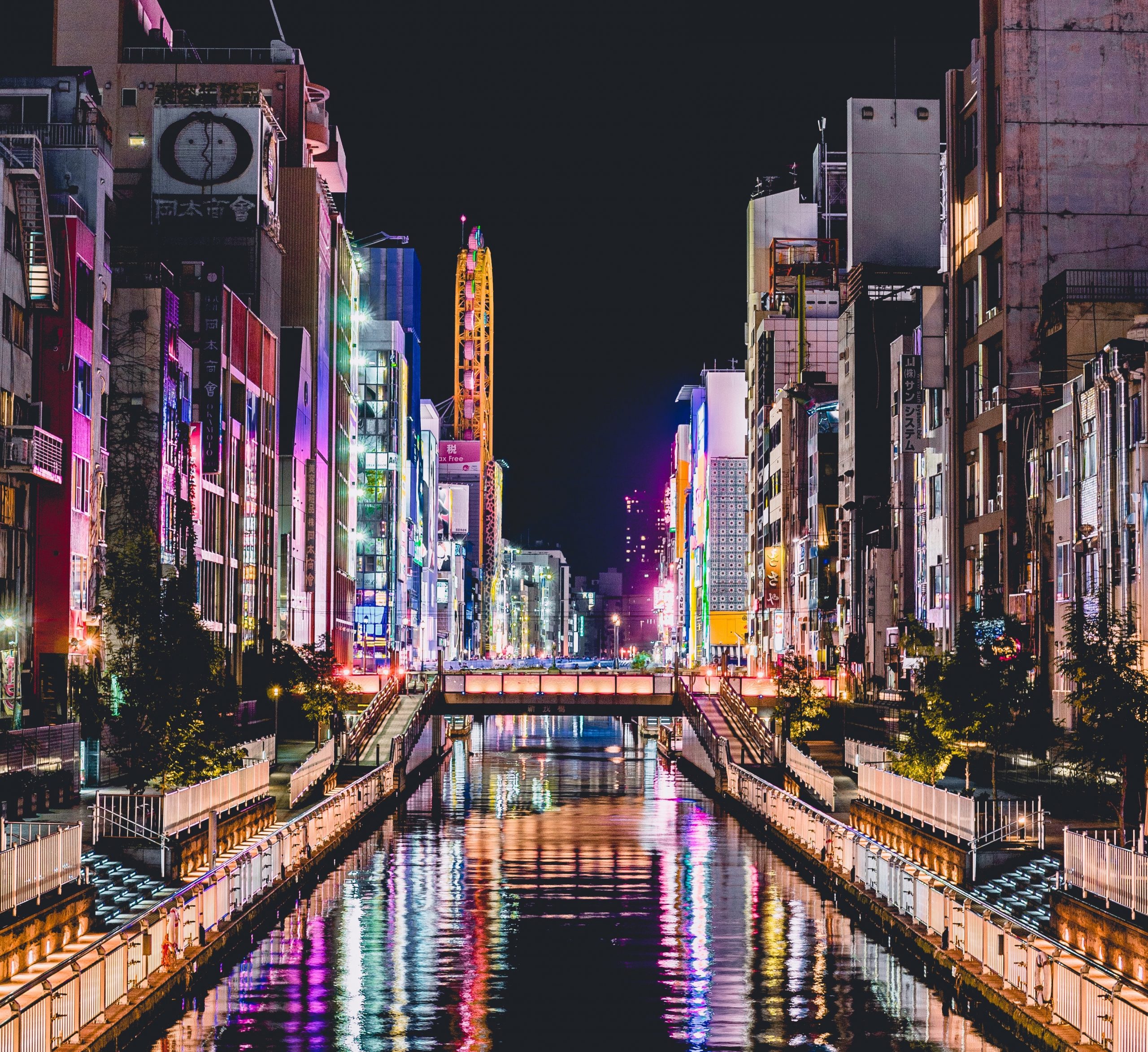 Dotonbori market & restaurant street