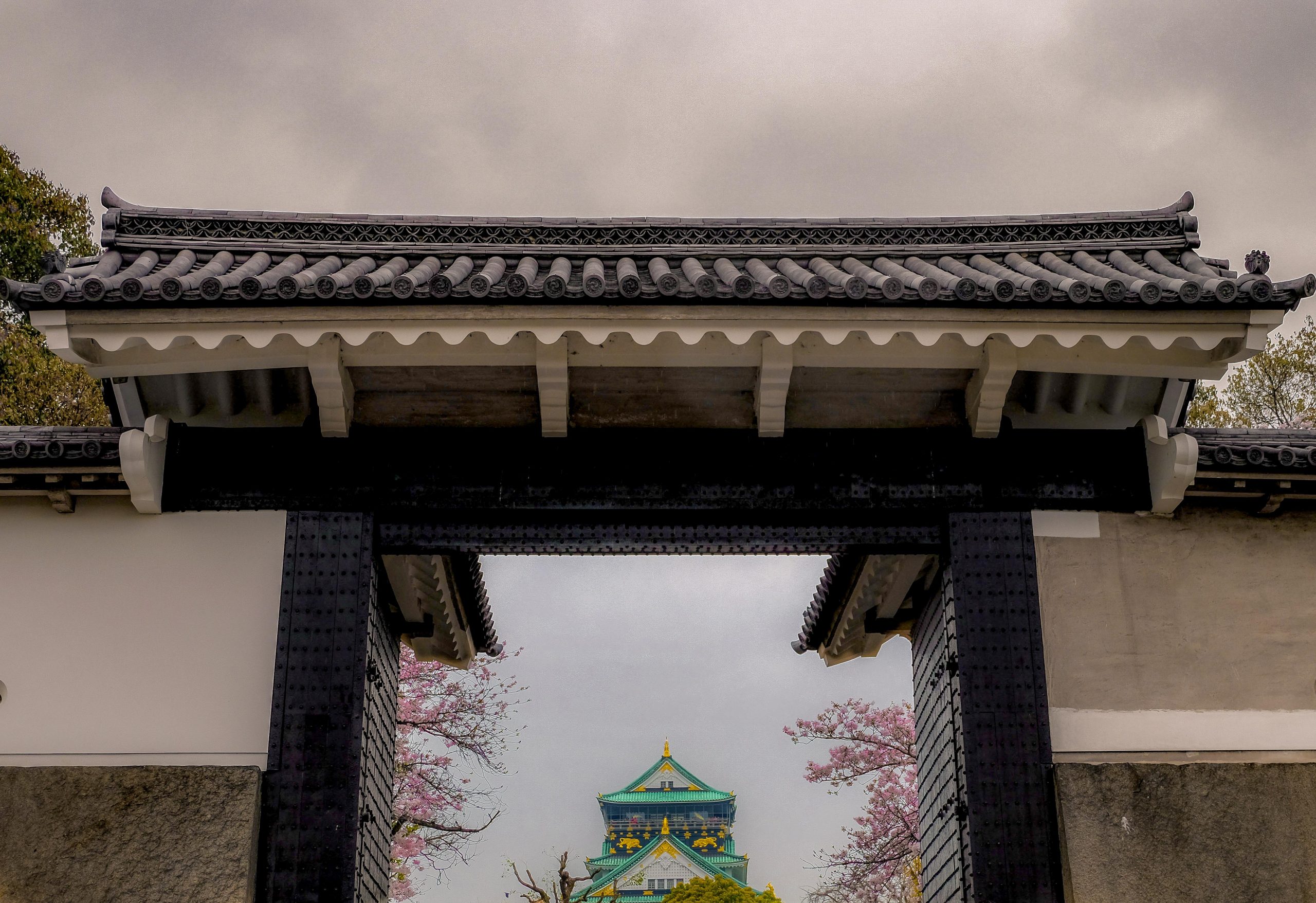 Osaka Castle Gate Osaka Castle Gate