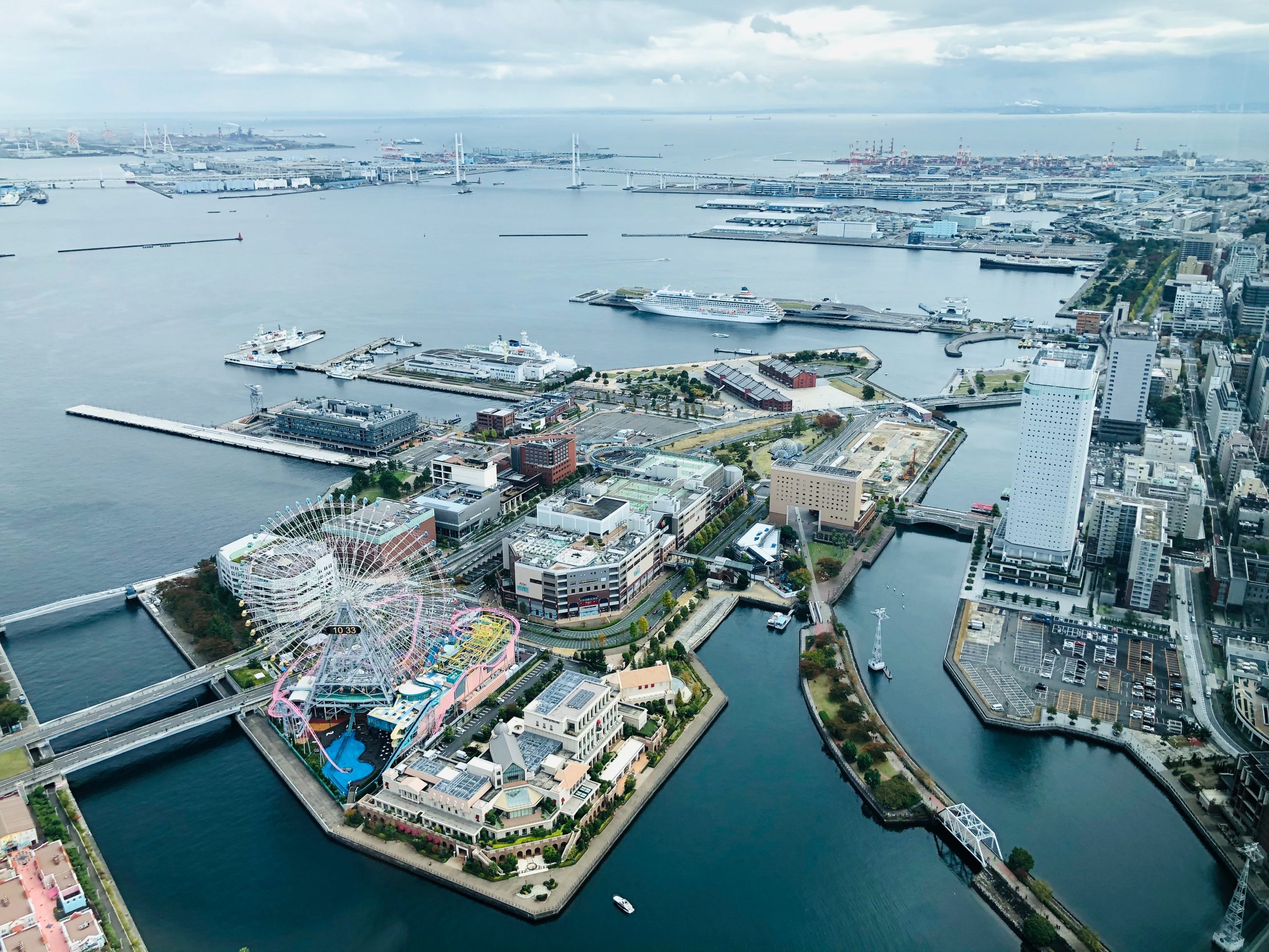 Osanbashi pier in Yokohama