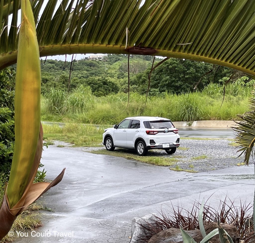 Our rental in Okinawa which we called the Varga mobile