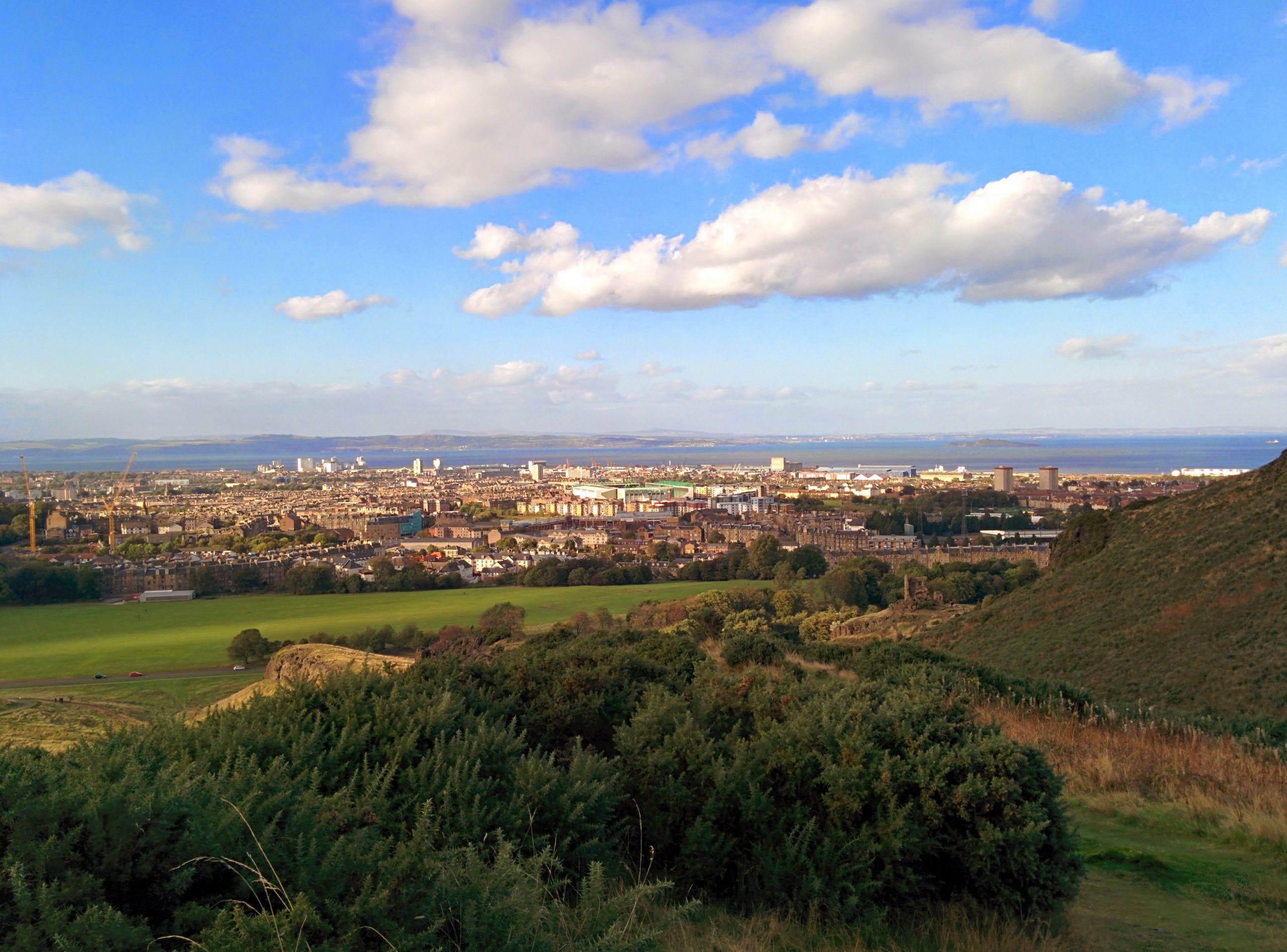 Panoramic Views Arthurs Seat-Edinburgh Panoramic Views Arthurs Seat-Edinburgh