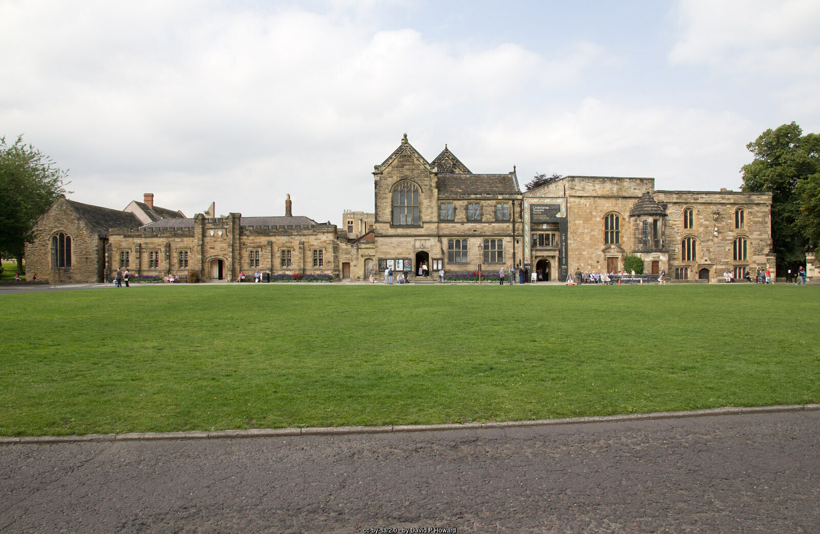 Palace green in Durham part of Unesco World Heritage Palace green in Durham part of Unesco World Heritage