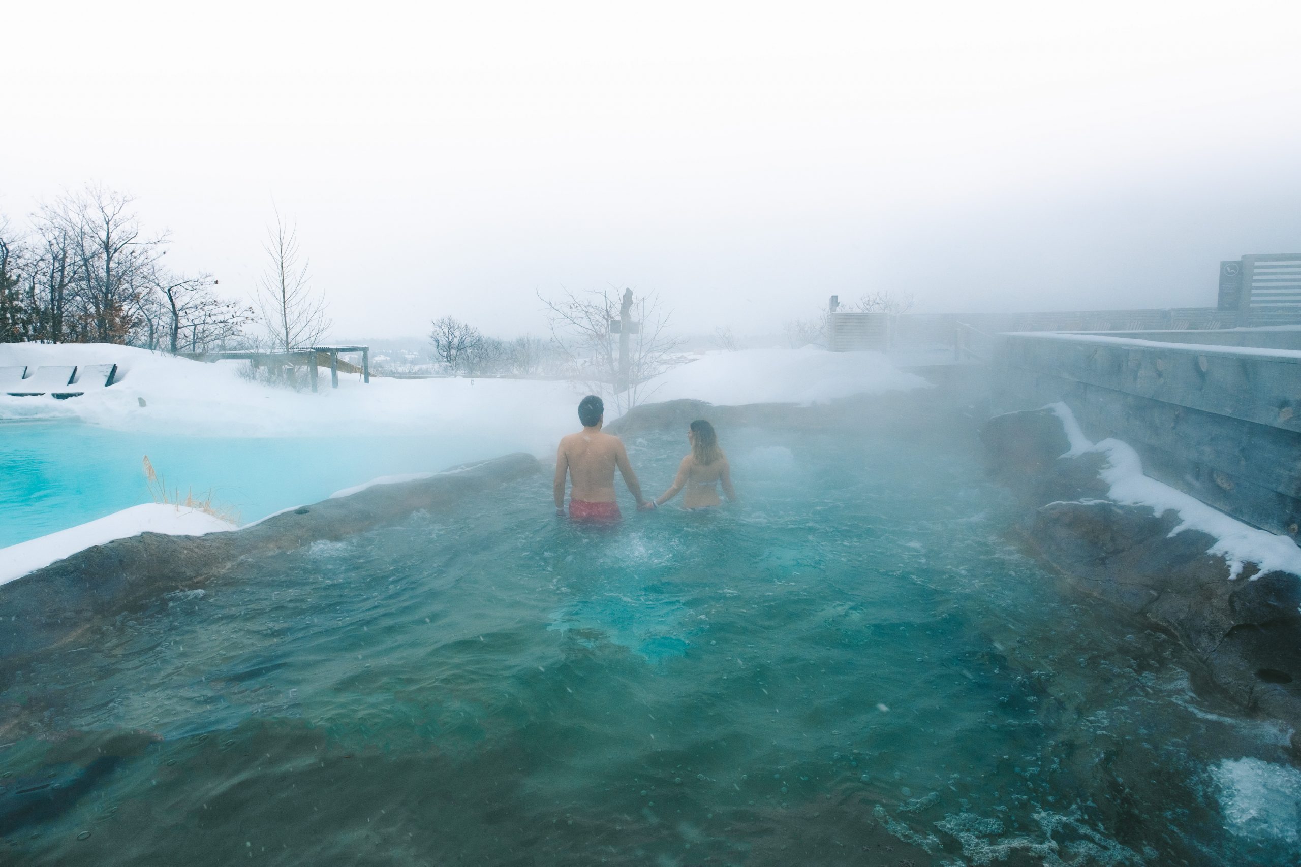 Panoramic pool in Le Nordik