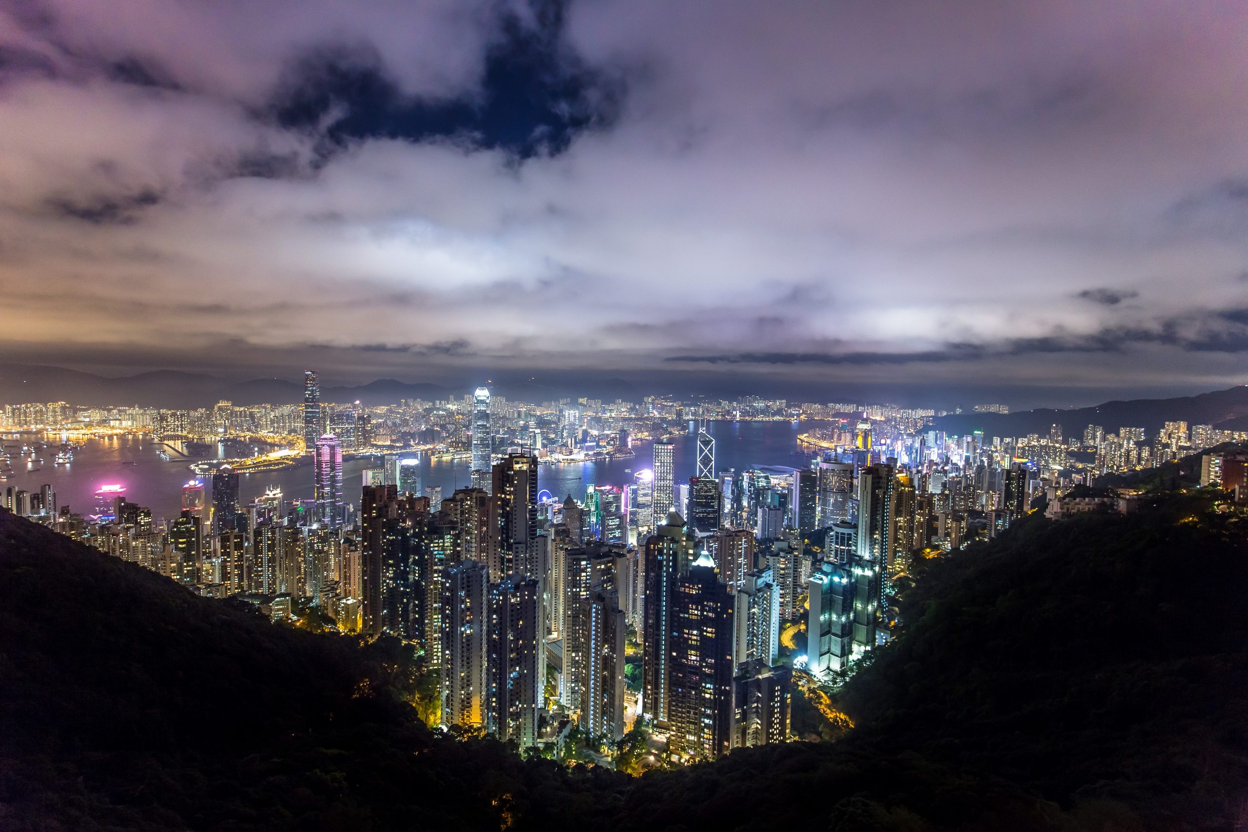 Peak tram hong kong