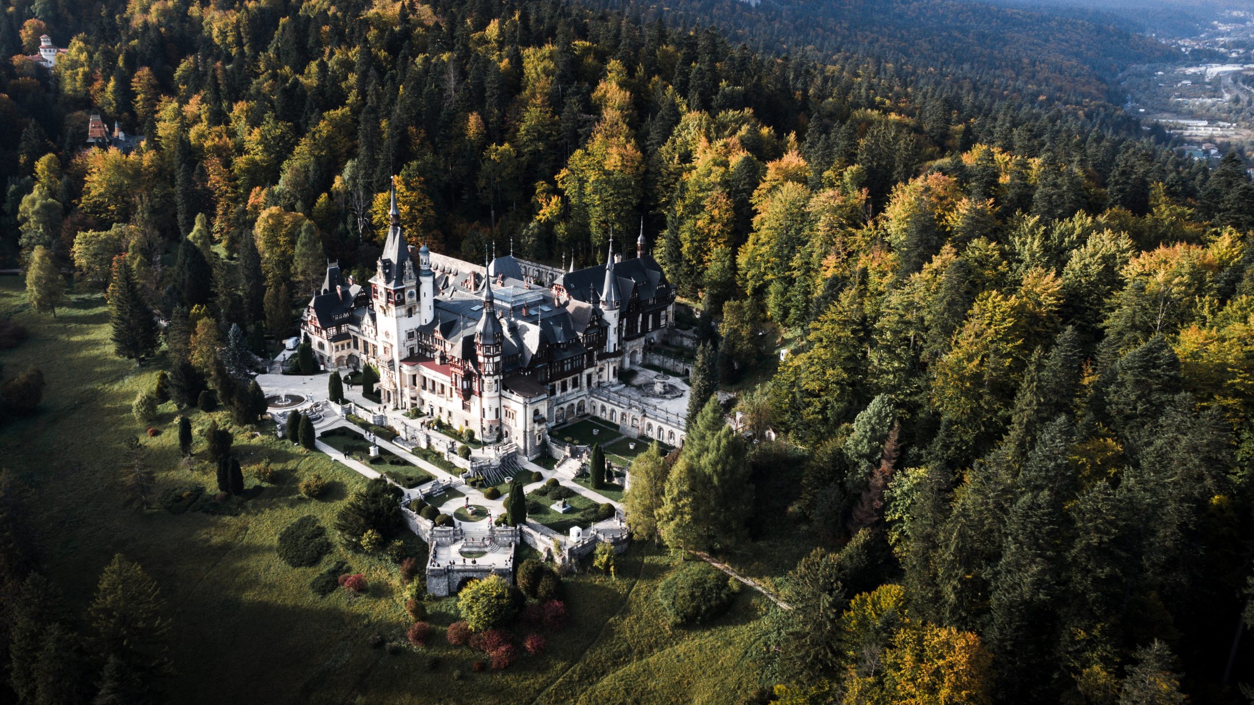 Peles castle in Romania is one of the most beautiful places in the country Peles castle in Romania is one of the most beautiful places in the country