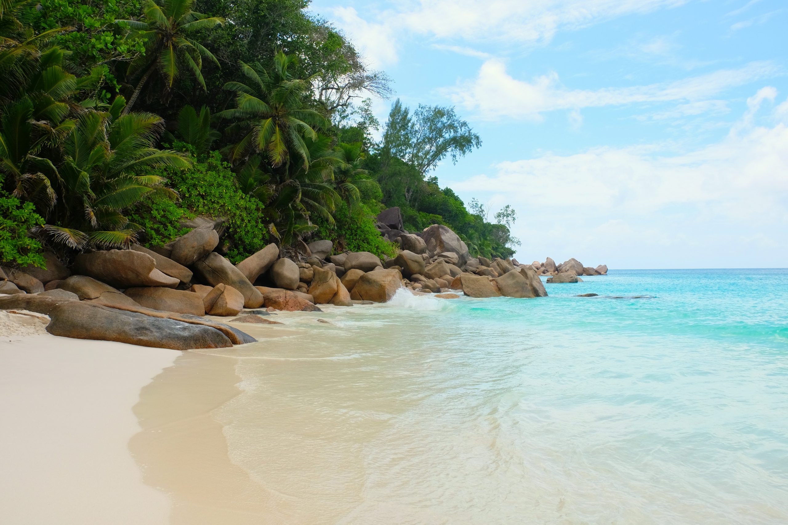 Perfect Serene Beach Seychelles