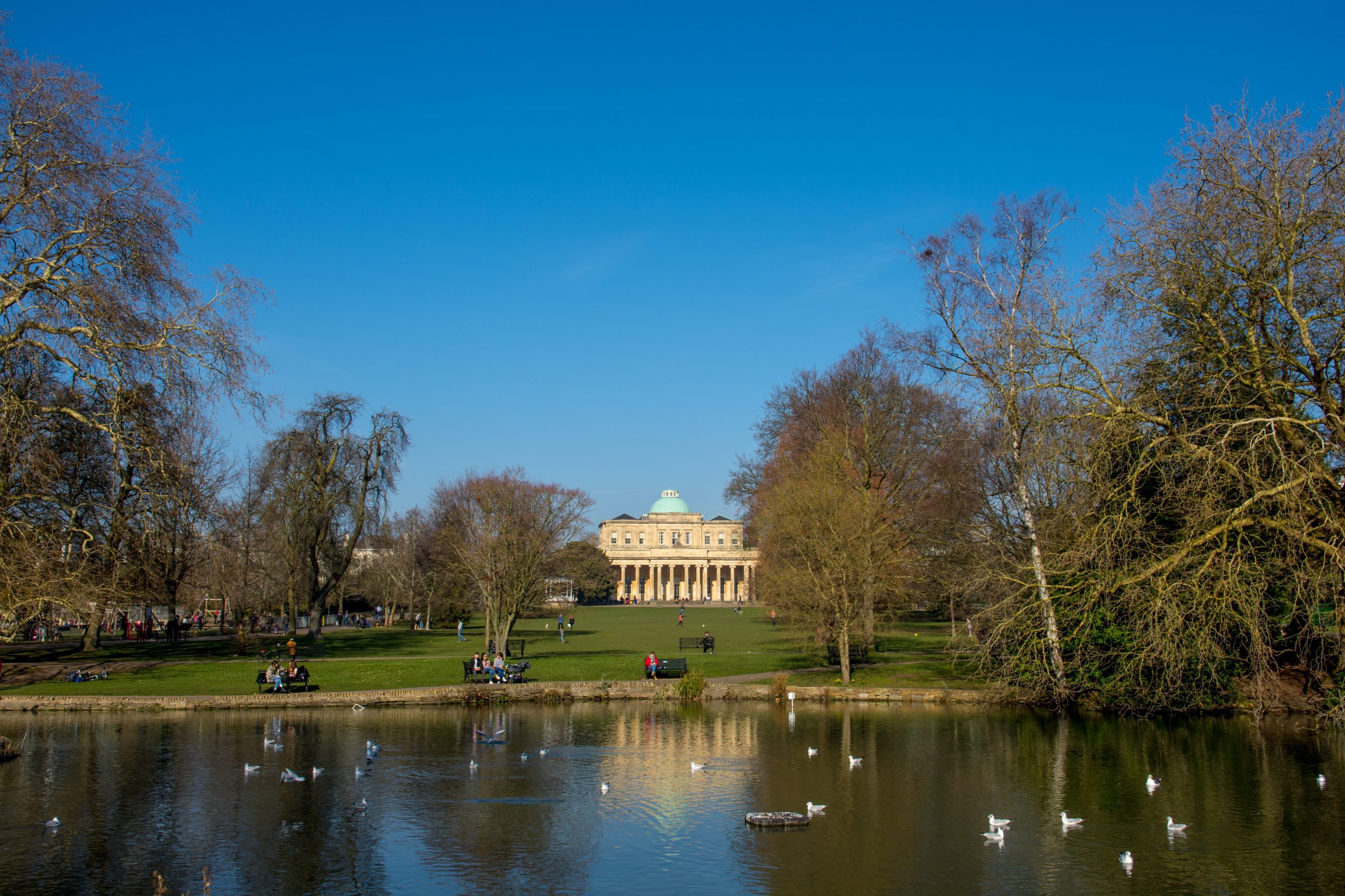 Pittvile Park in Cheltenham Pittvile Park in Cheltenham