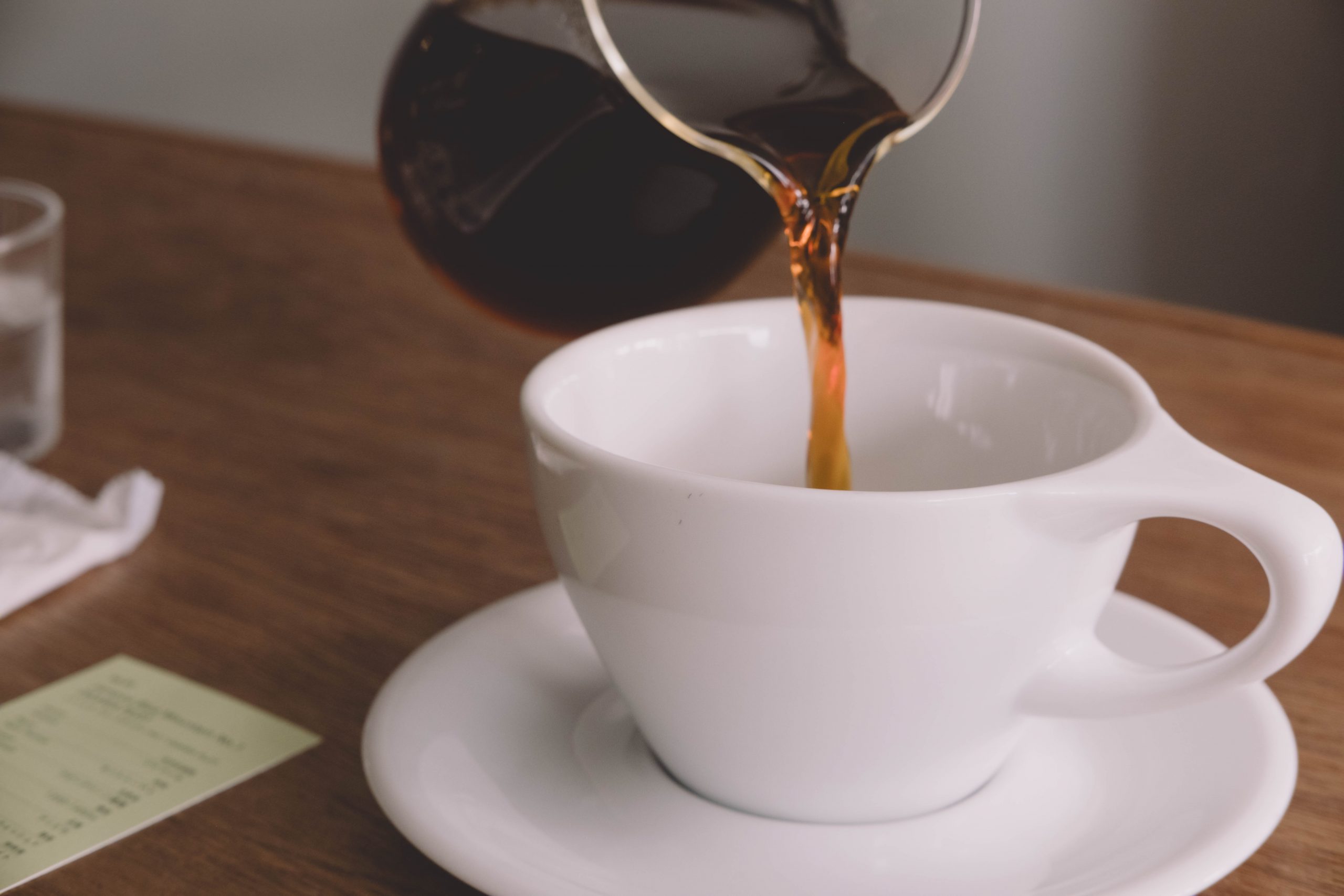 Pour over at Ogawa coffee lab in Tokyo