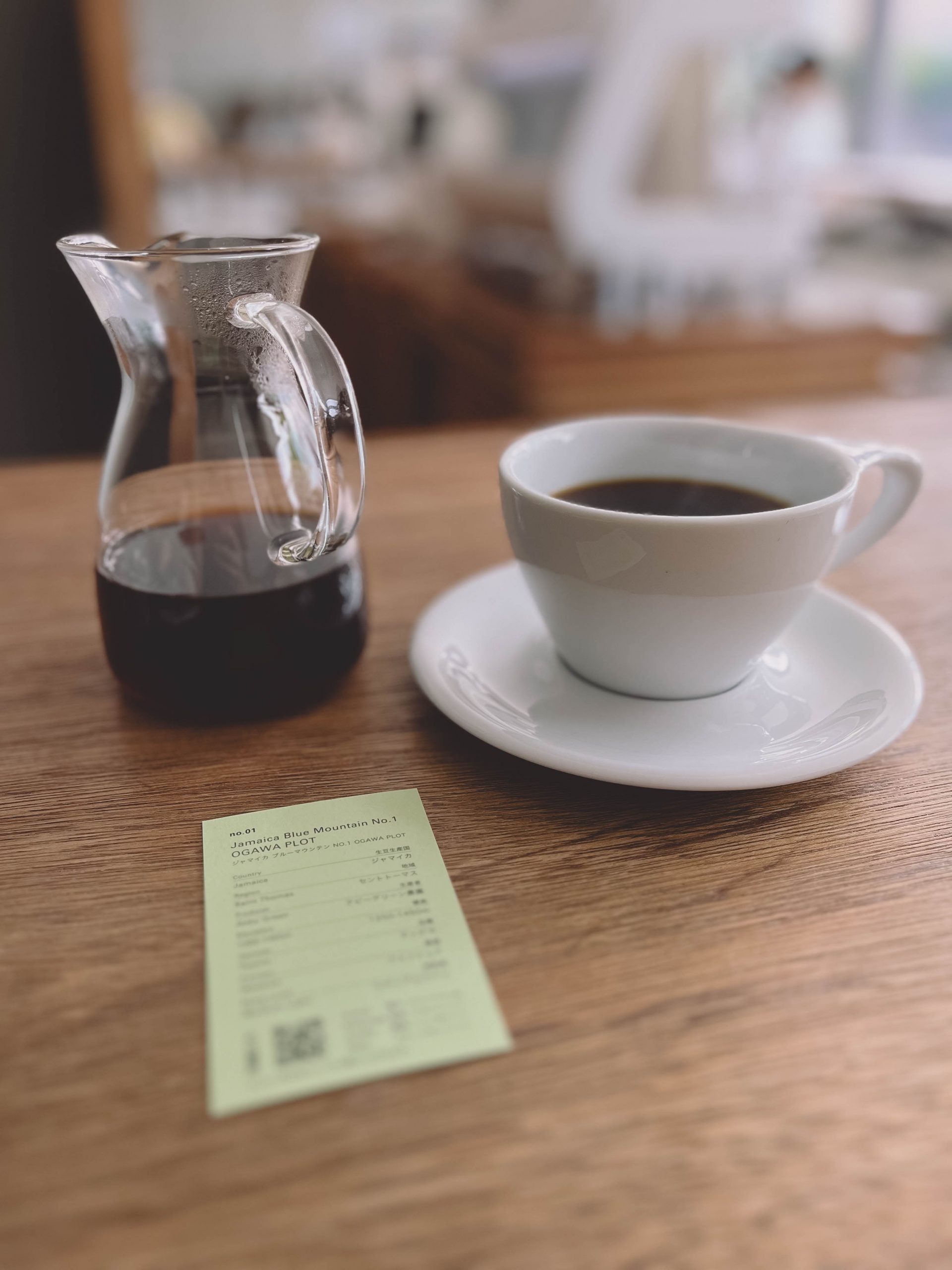 Pour over at Ogawa Coffee lab