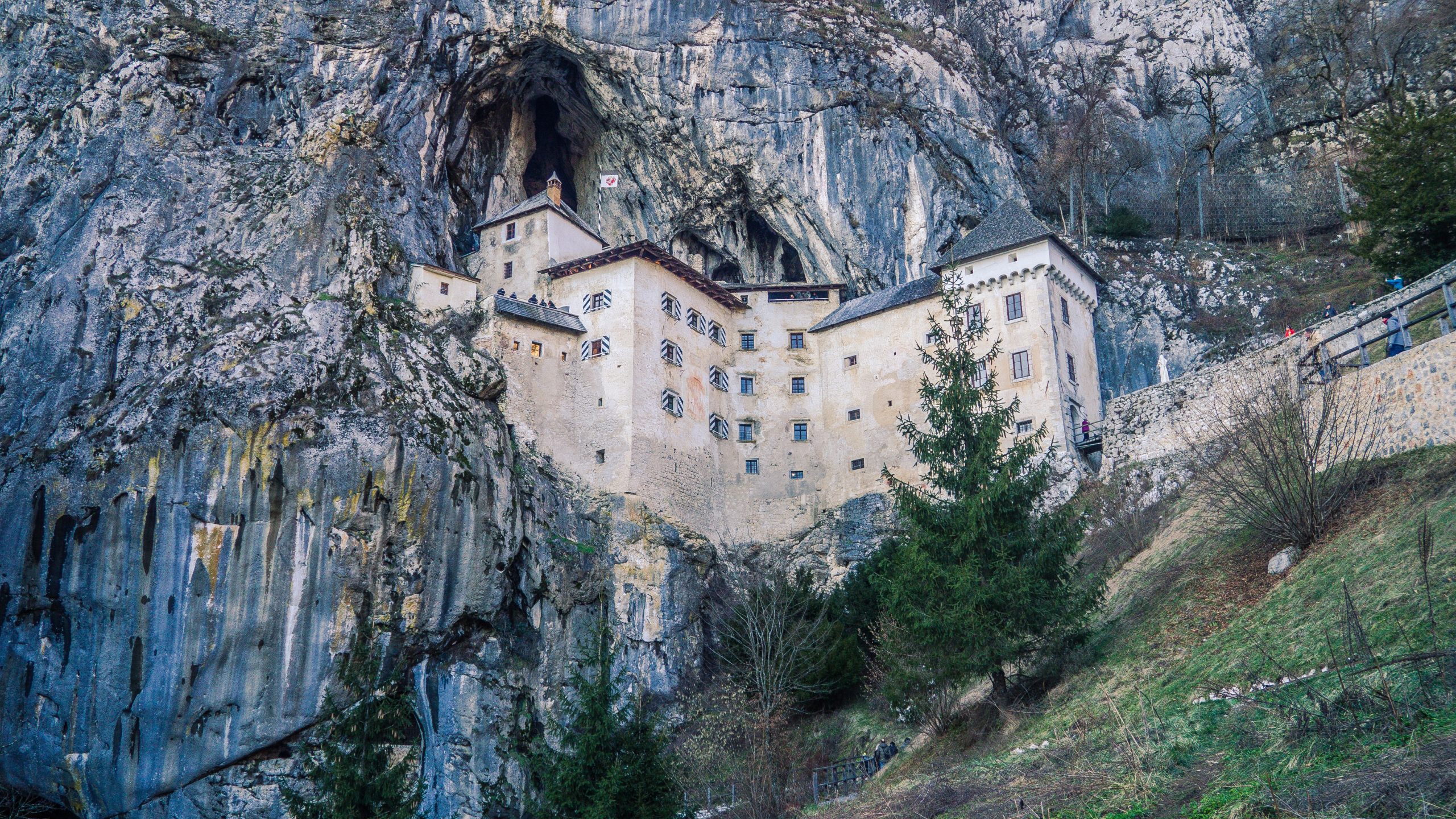 Predjama Castle in Slovenia