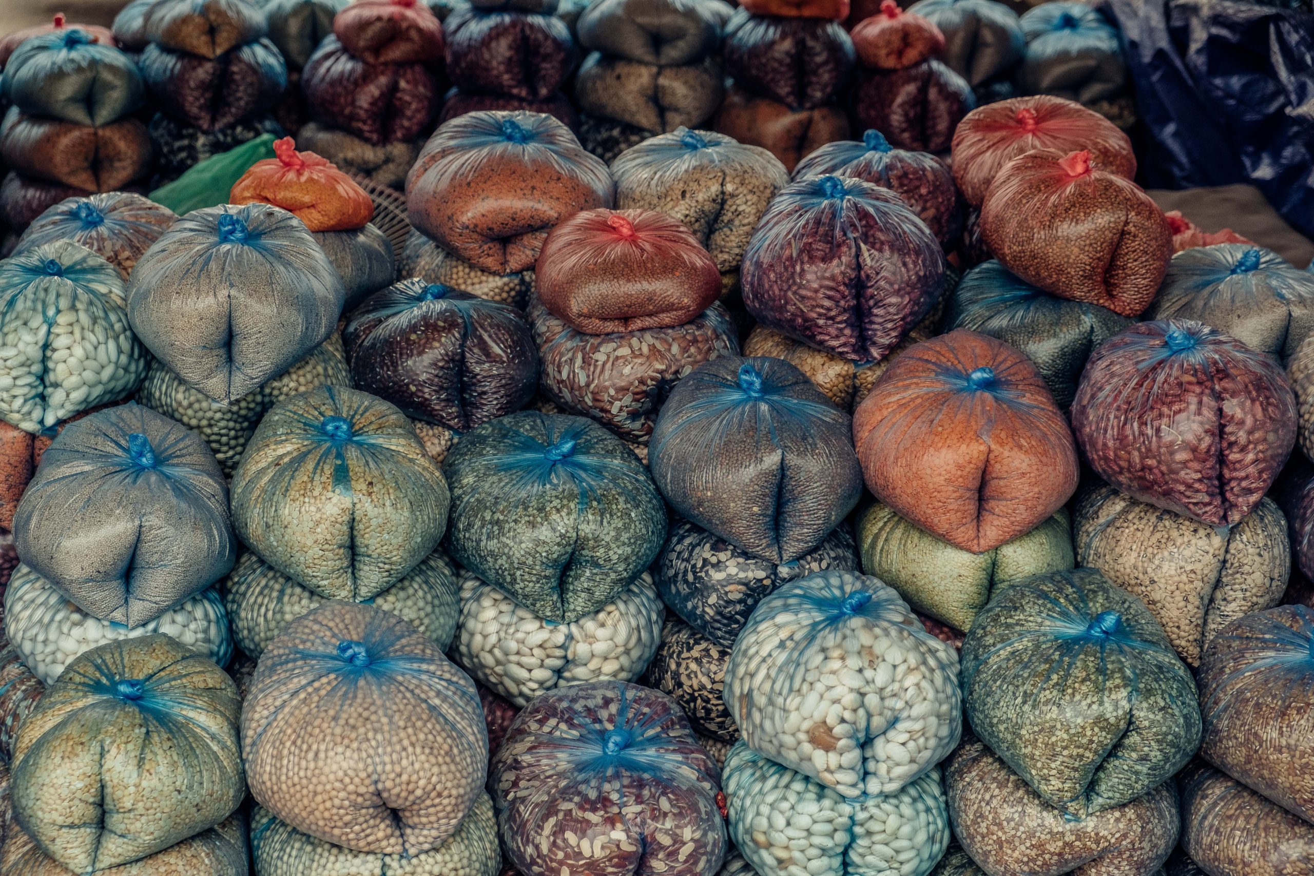 Products in Nepal market Products in Nepal market