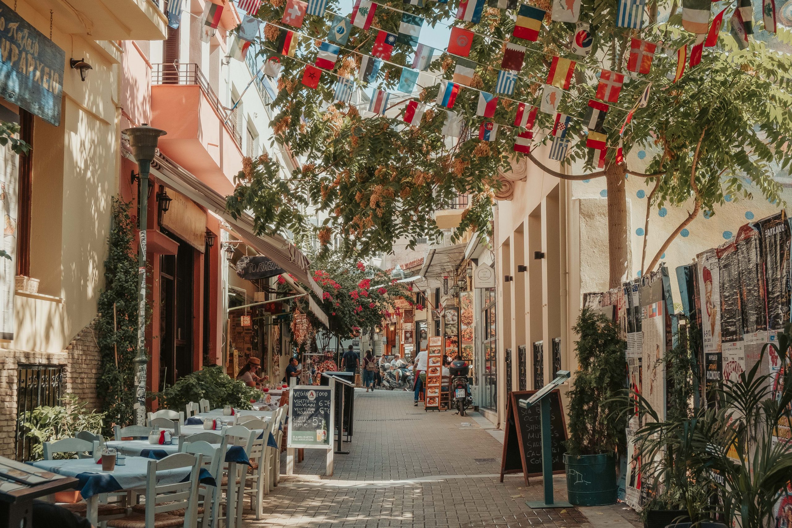 Psyrri neighbourhood in Athens