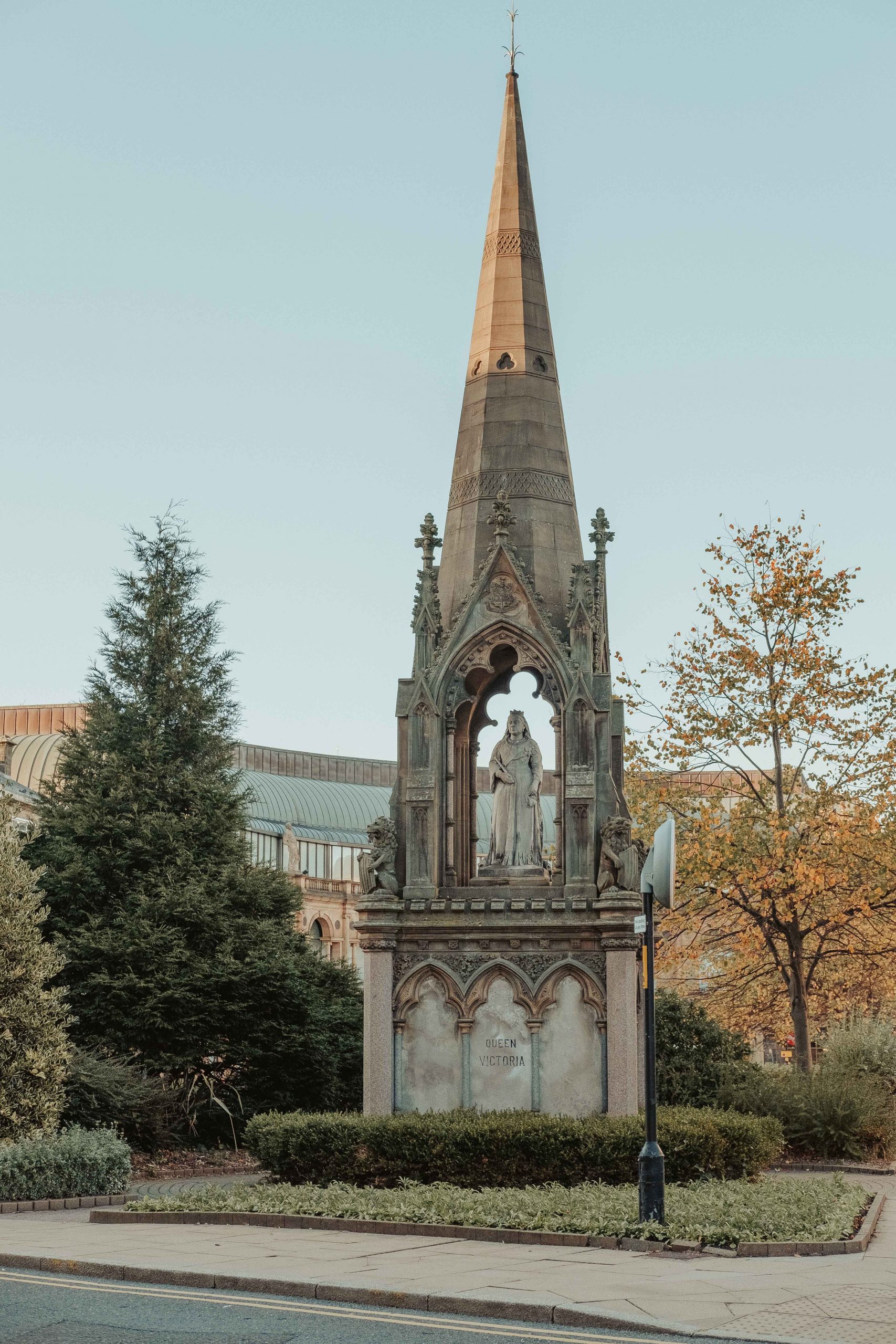 Queen Victoria monument in Harrogate