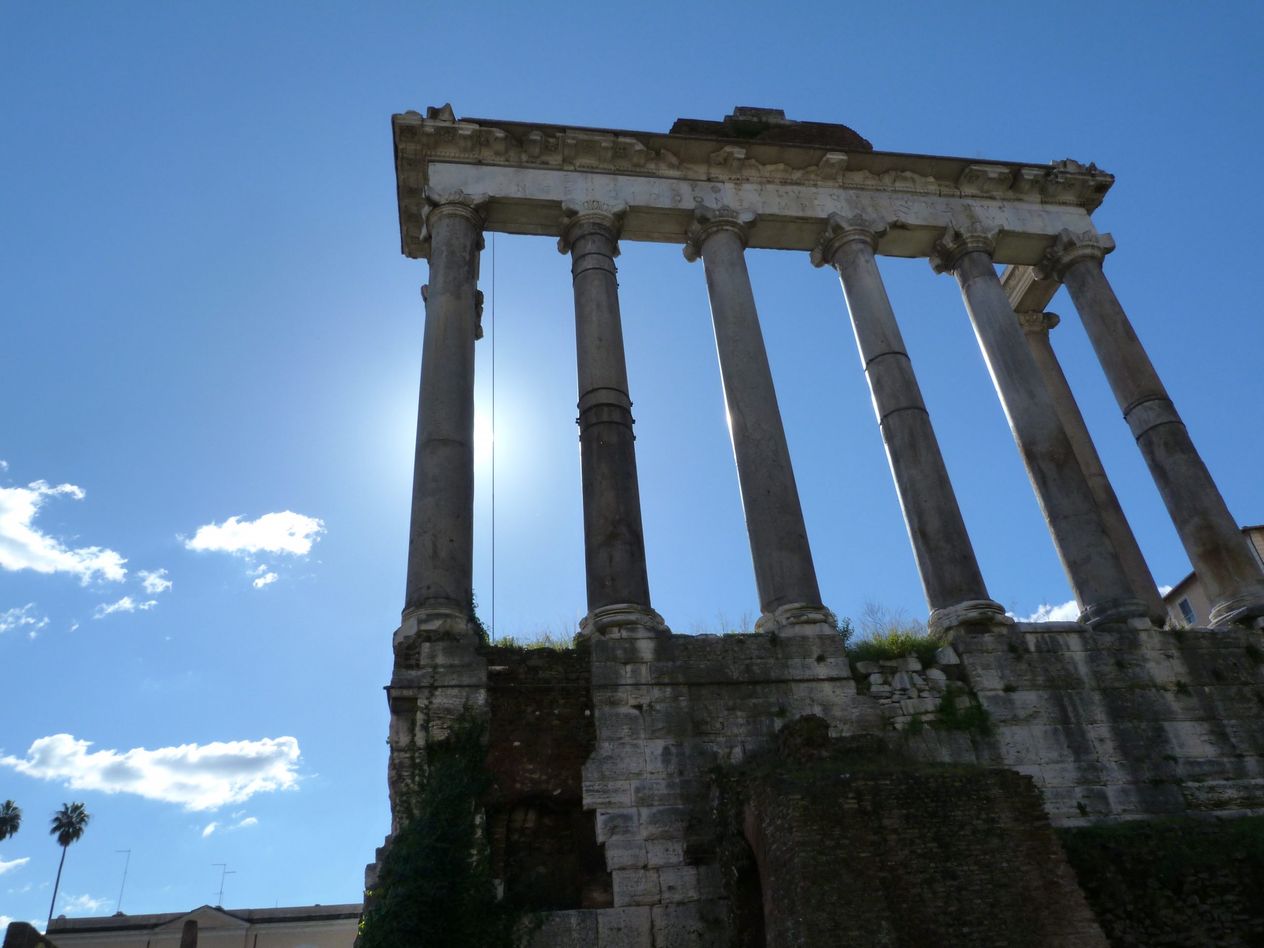 Roman Forum Collumns Rome Roman Forum Collumns Rome