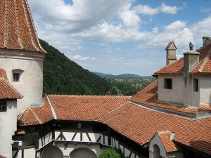 Roof Bran Castle Romania