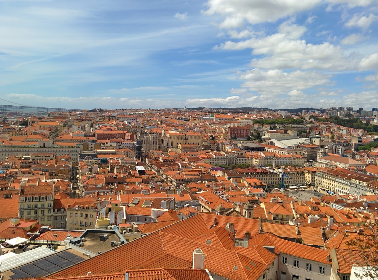 Roof Top View Lisbon