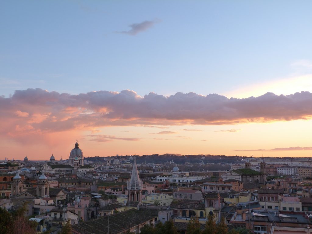 Roof Top View Rome