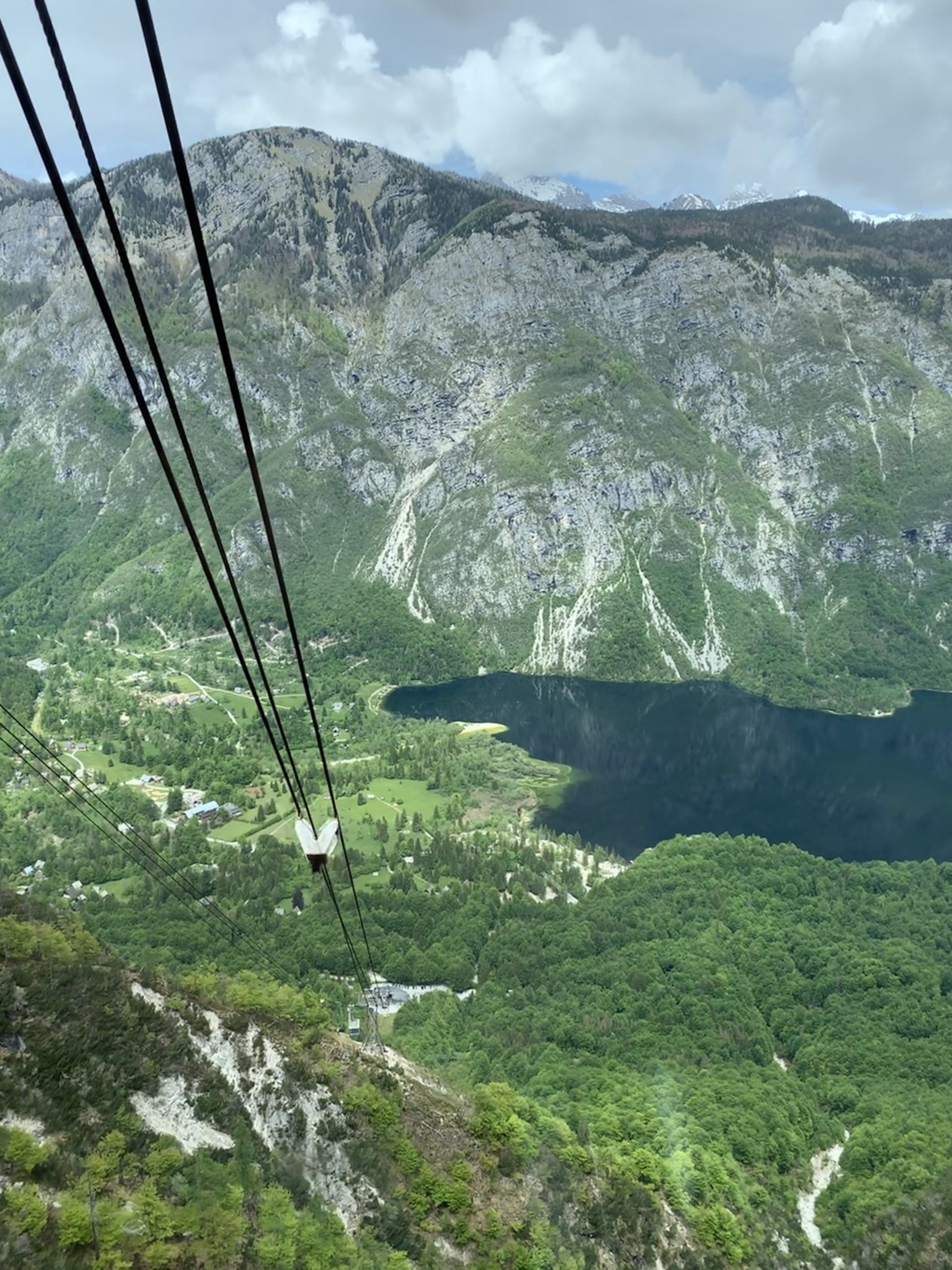 Ride the cable car vogel in lake bohinj Ride the cable car vogel in lake bohinj