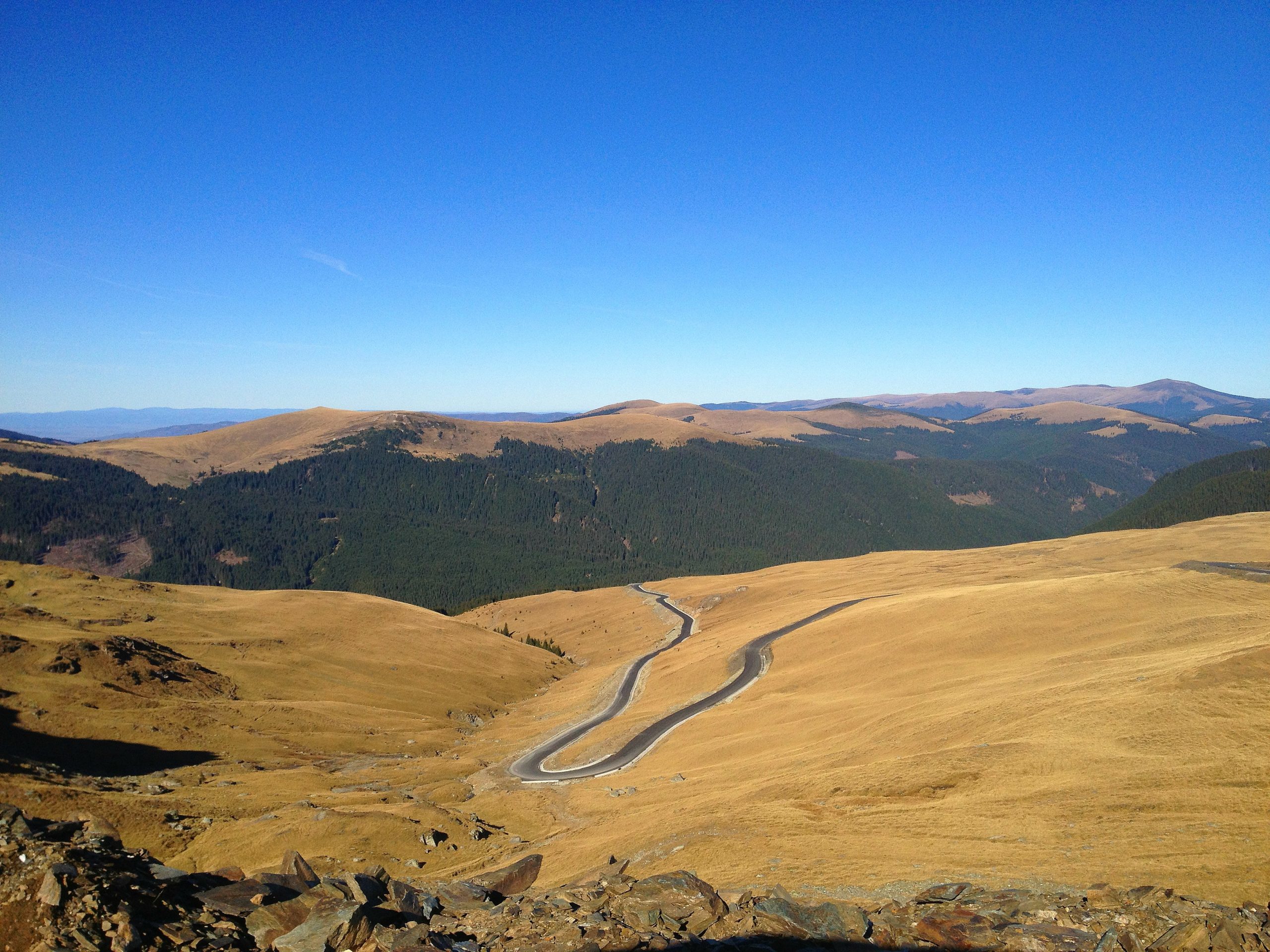 Romania Transalpina Road View